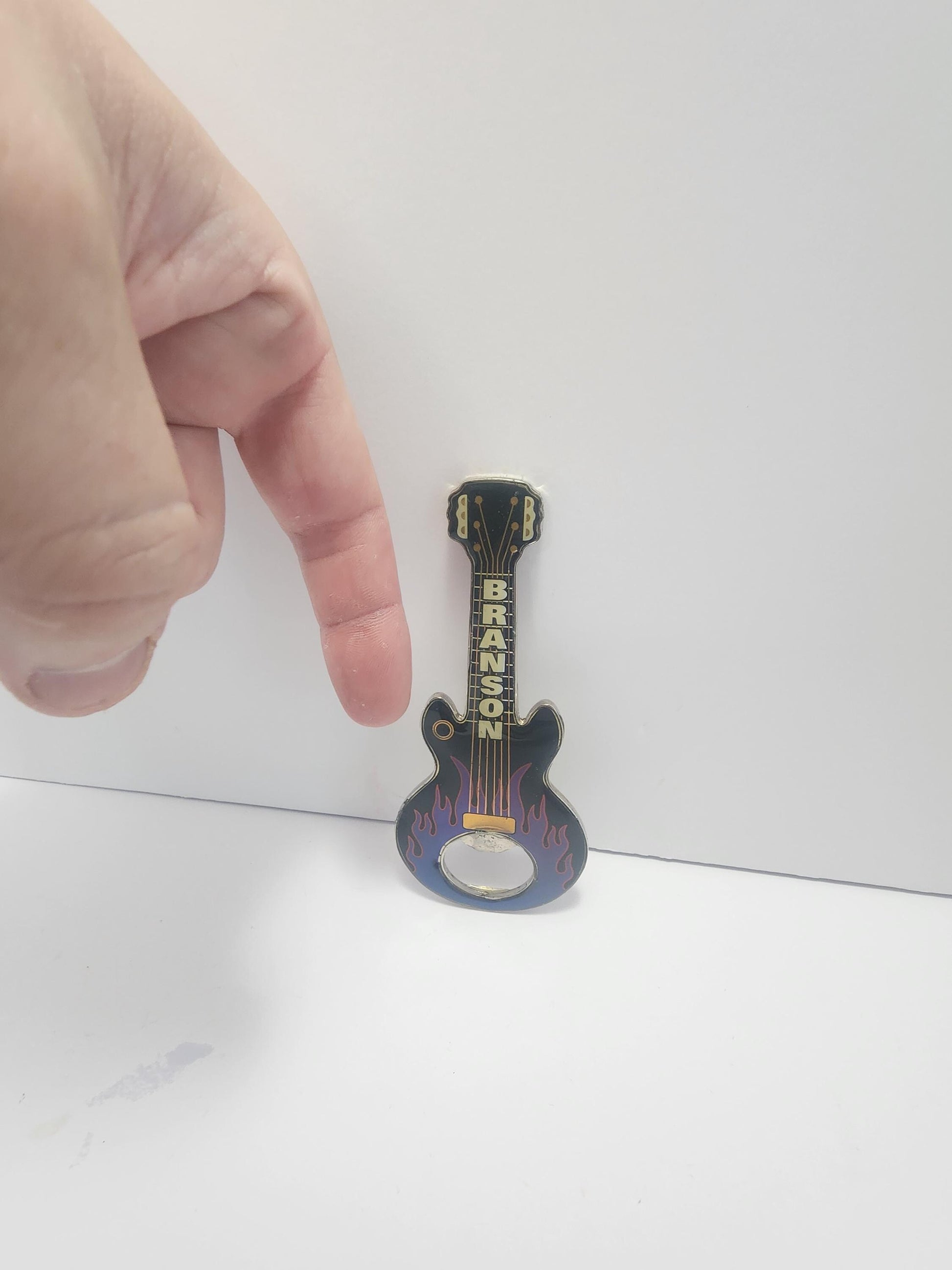 Branson Missouri Guitar Refrigerator Magnet Bottle Opener - Branson - Branson Missouri - Missouri - Guitar - Music - Magnets - Bottle Opener