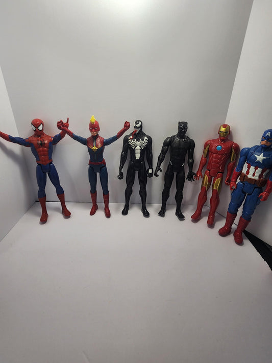 Superhero 12" Action Figures - Marvel - Marvel Toys - Action Figures - DC - Superheros - Superhero Action Figures - Iron Man - Superman