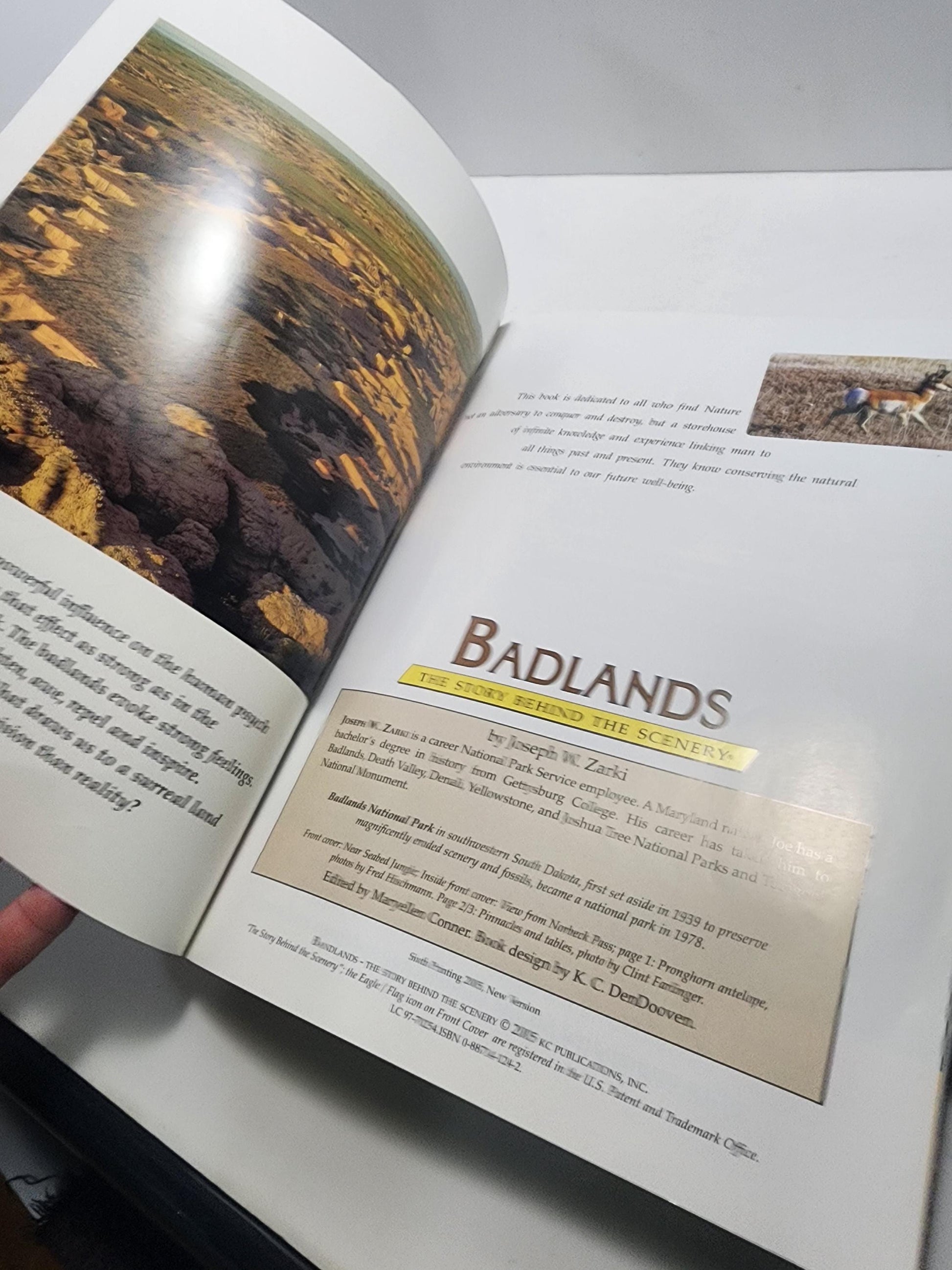 National Parks Vintage Books LOT Of 3 - Badlands - Grand Canyon - Rocky Mountains - National Parks - Geography Books - National Geographic