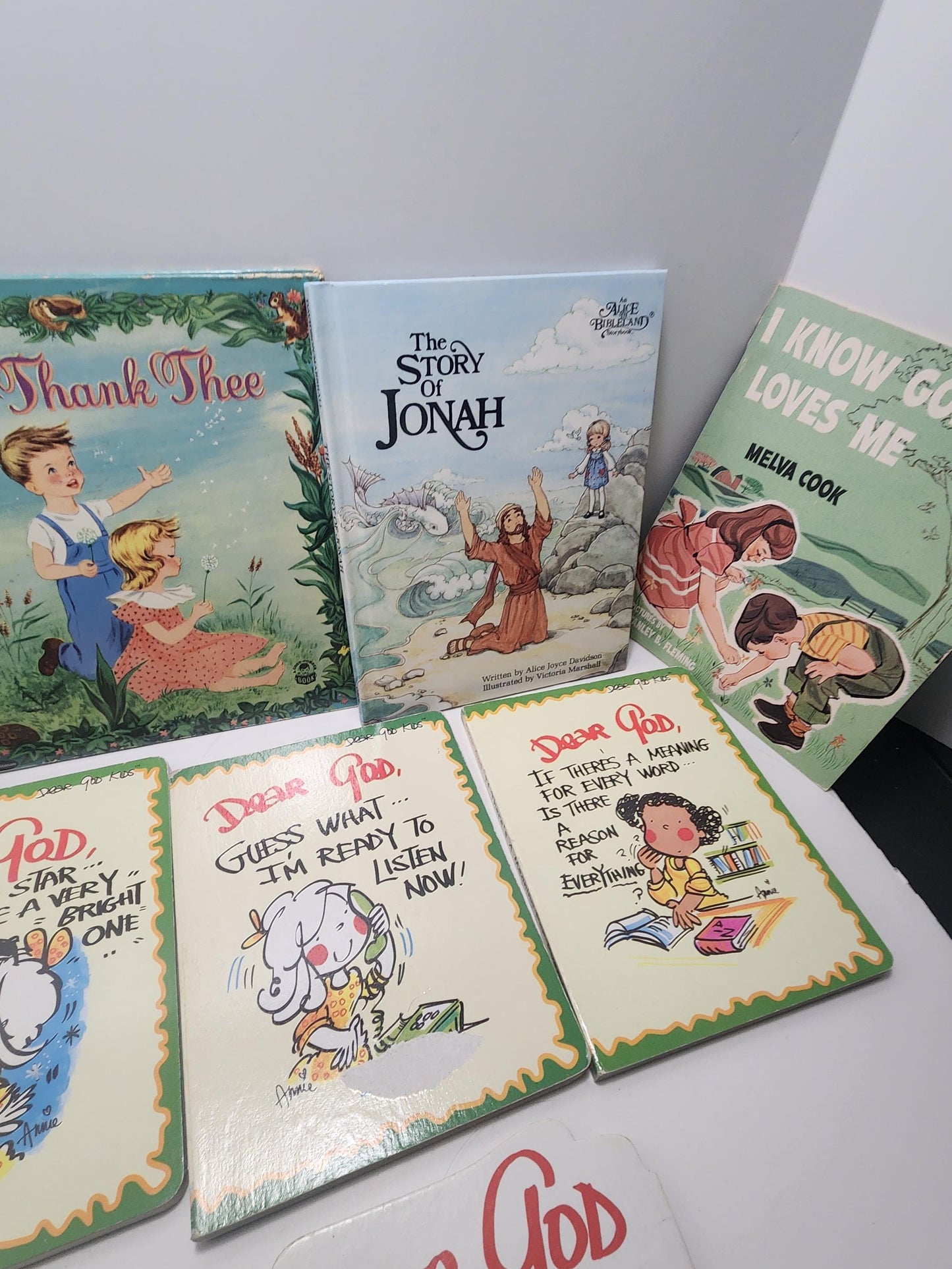 Dear God & Other Religious Children's Books LOT Of 10 - Children's Books - School Books - Church - Bible Study - Religious Books
