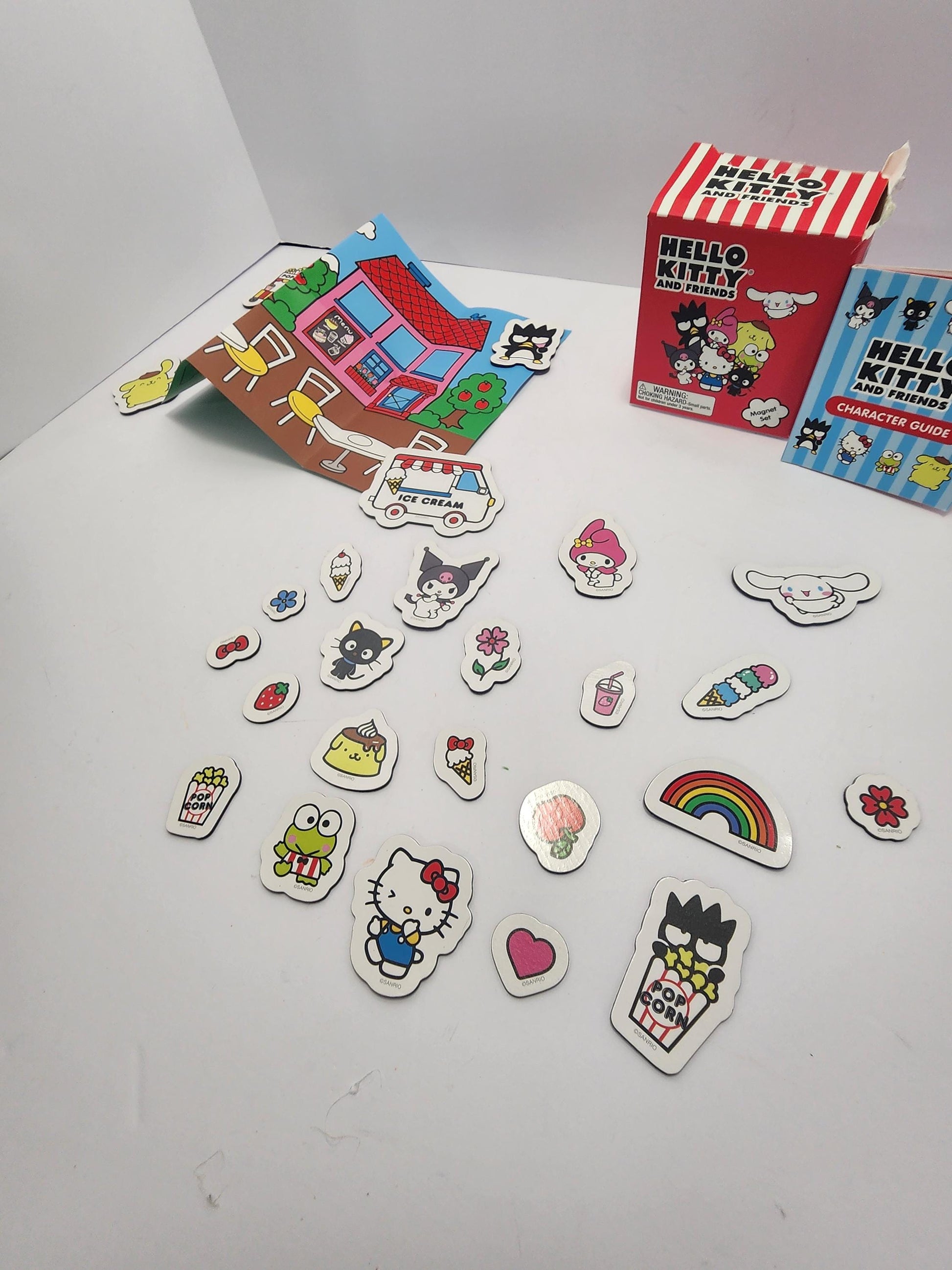 Hello Kitty & Friends Refrigertor Magnets Set - Magnets - Refrigerator Magnets - Hello Kitty - Hello Kitty Gift - Kitchen