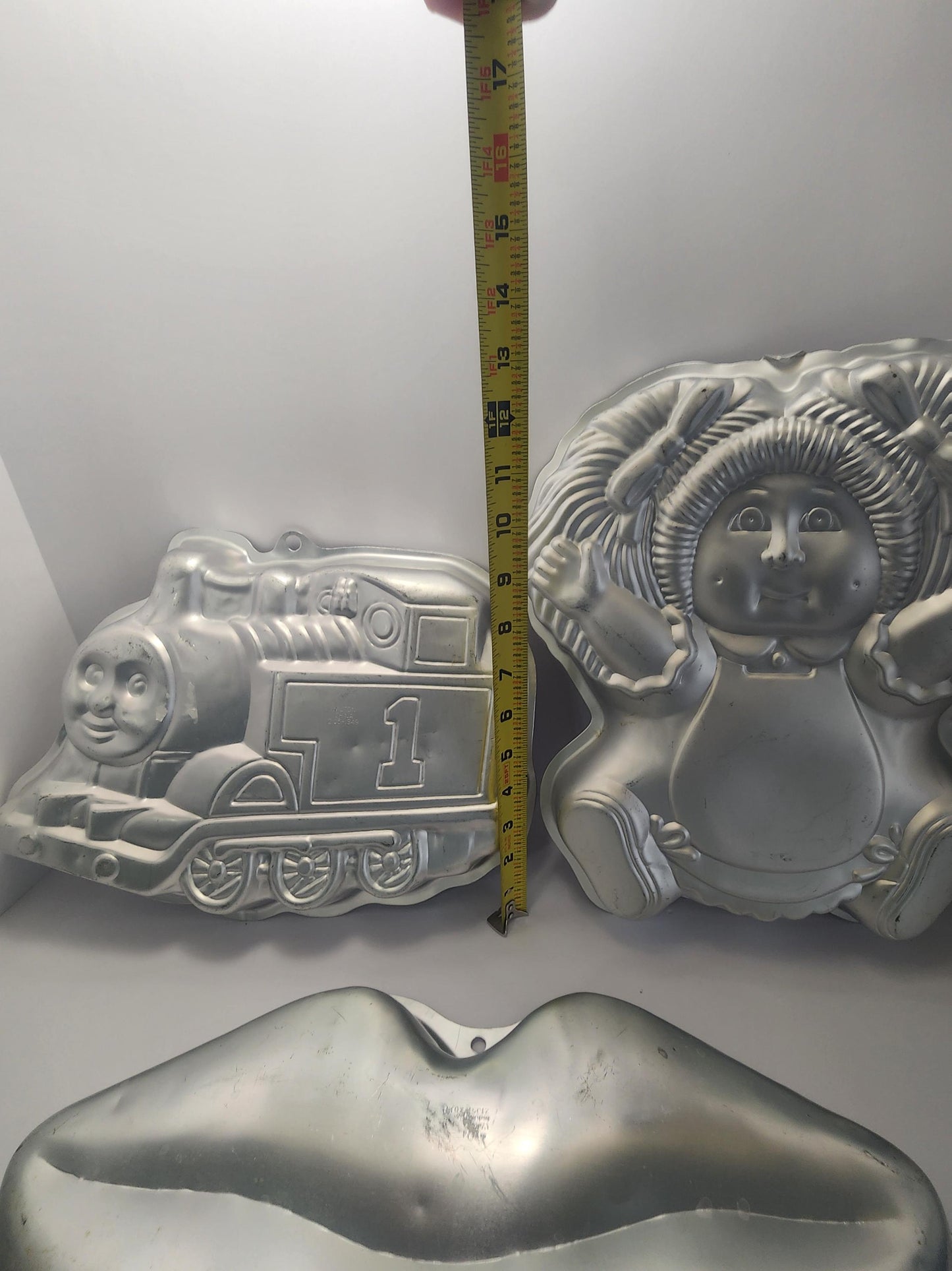 Cake Pan Character Molds - Cabbage Patch Kids - Tang Lips - Lips - Thomas The Train - Cakes - Birthdays - Cake Mold - Cake Pans