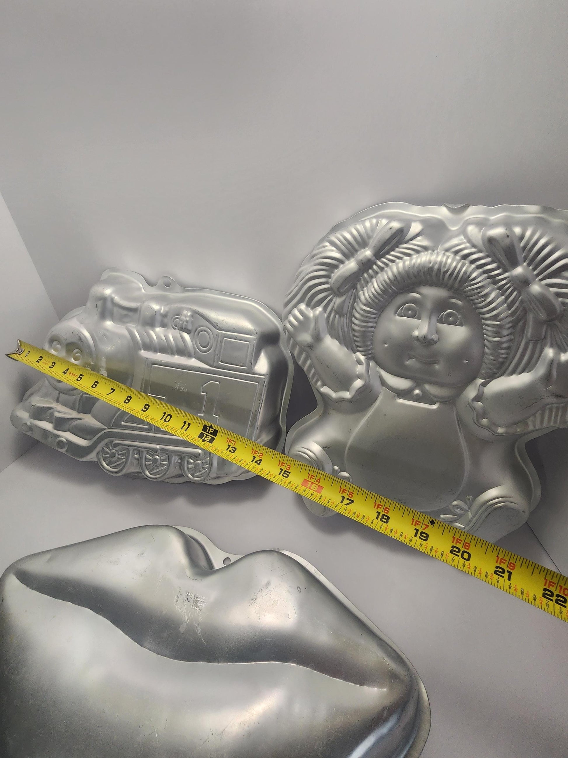 Cake Pan Character Molds - Cabbage Patch Kids - Tang Lips - Lips - Thomas The Train - Cakes - Birthdays - Cake Mold - Cake Pans