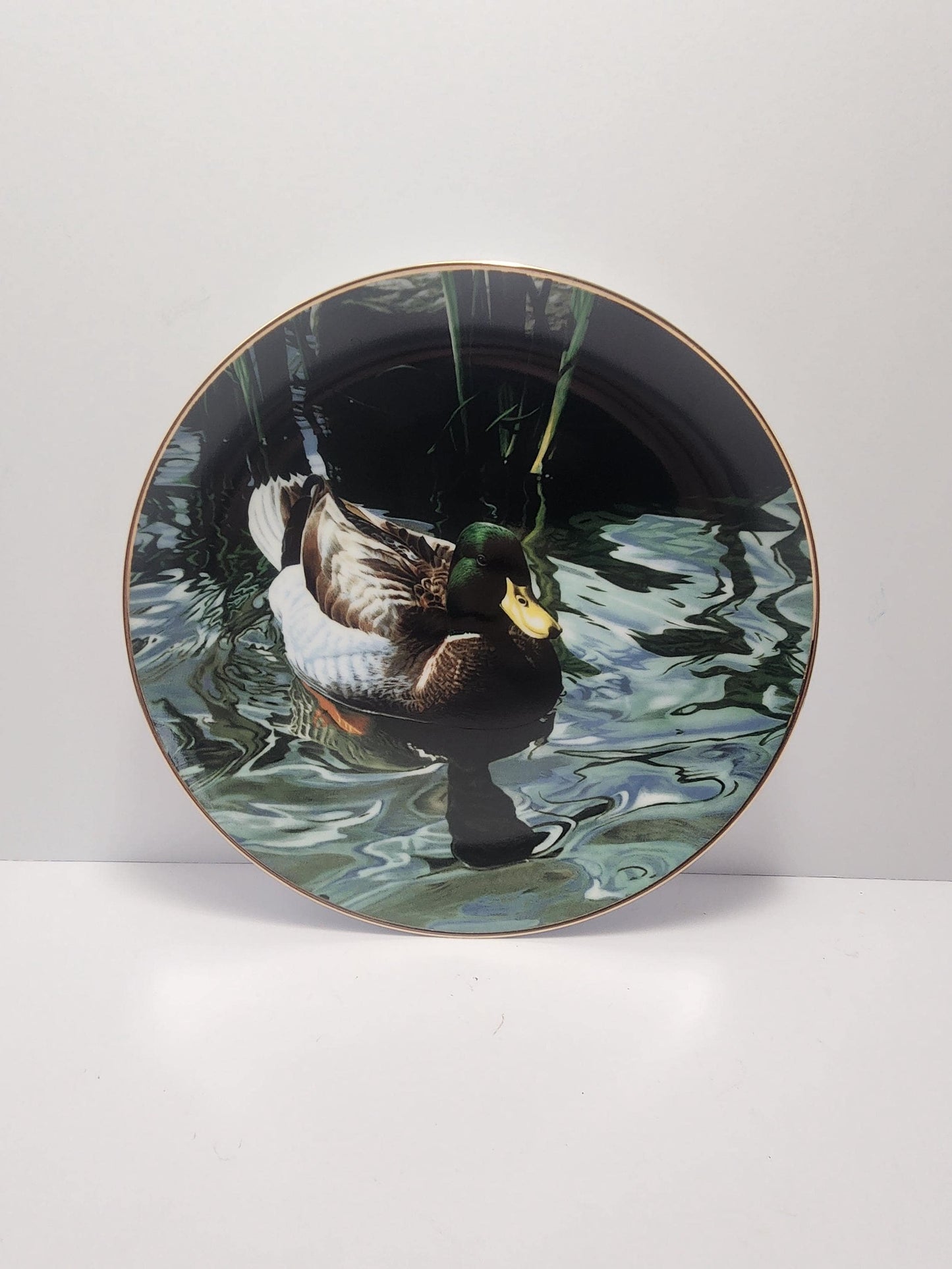 Beautiful Mallard Duck Collectable Plate From The Hamilton Collection - Collectable Plates - Plates - Hamilton Collection - Waterfowl - Duck