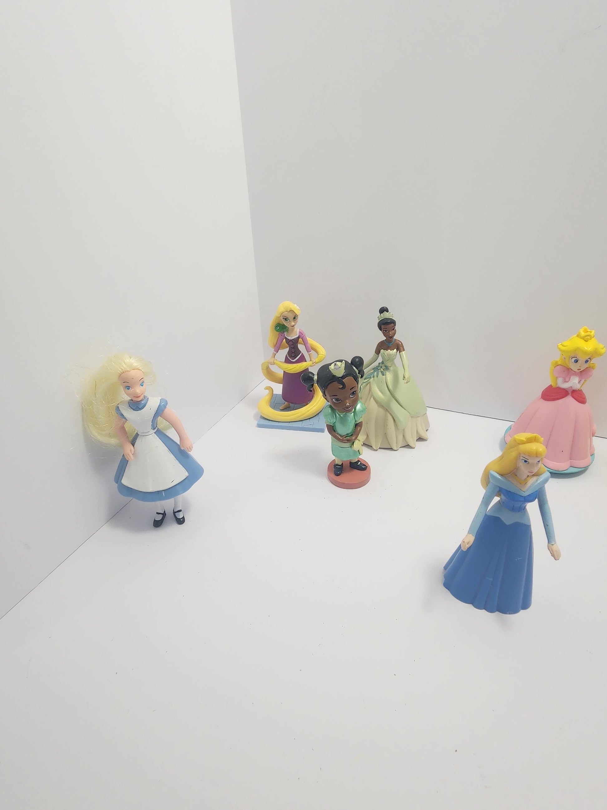Disney Princess Character Action Figures - Princess - Disney - Disney Toys - Disney Princess - Cake Toppers - Girl Toys - Princess Peach