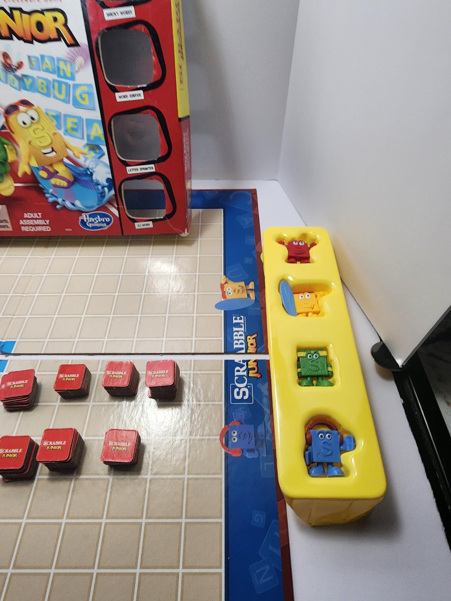 Scrabble Junior By Hasbro Board Game - Hasbro - Hasbro Games - Board Games - Kids Games - Family Games - Family Game Night - Scrabble