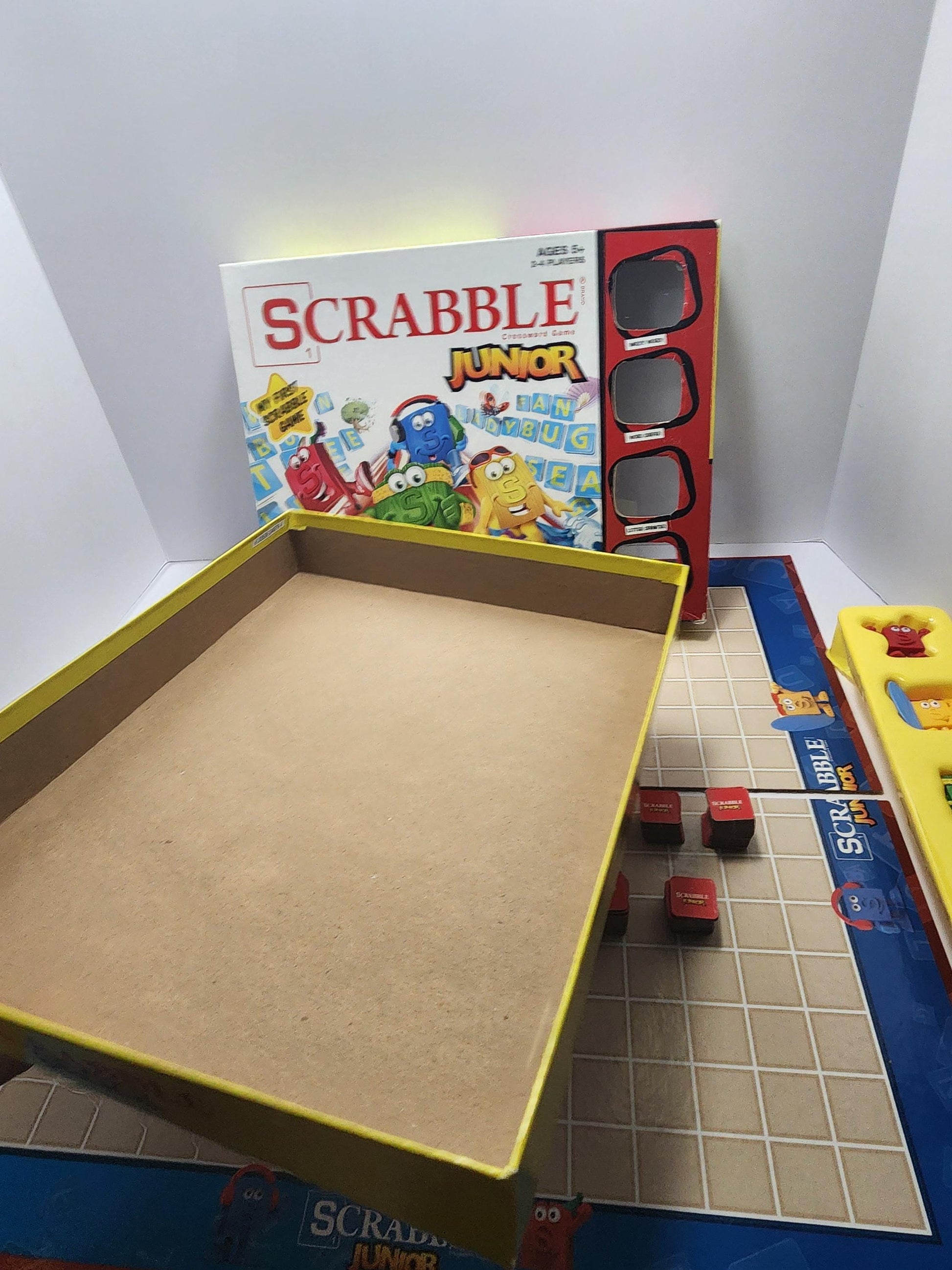 Scrabble Junior By Hasbro Board Game - Hasbro - Hasbro Games - Board Games - Kids Games - Family Games - Family Game Night - Scrabble