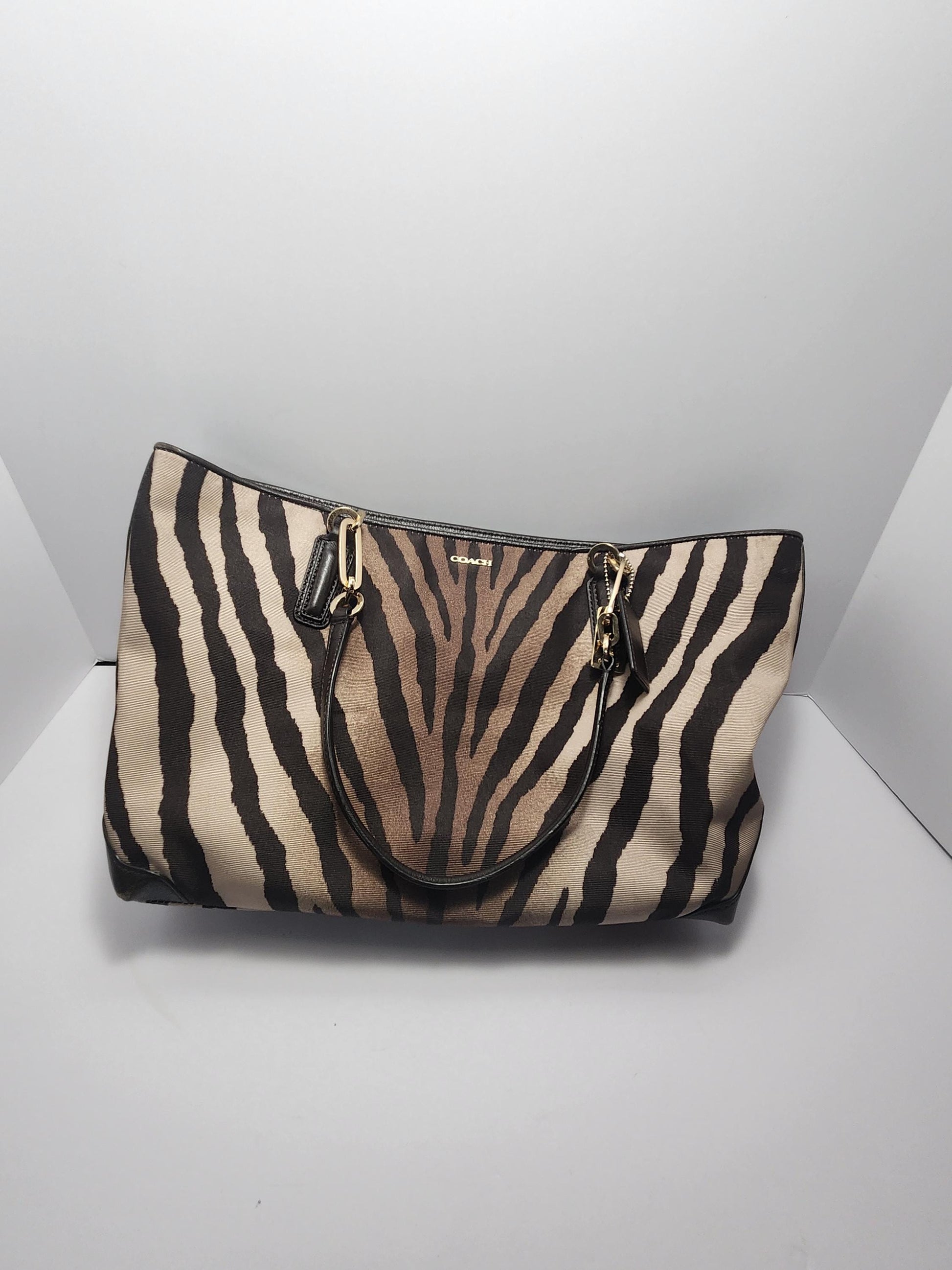 Coach Zebra Print Hobo Bag - Madison East - Madison West - Coach - Coach Bag - Hobo Bag - Purse - Shoulder Bag - Gifts For Women