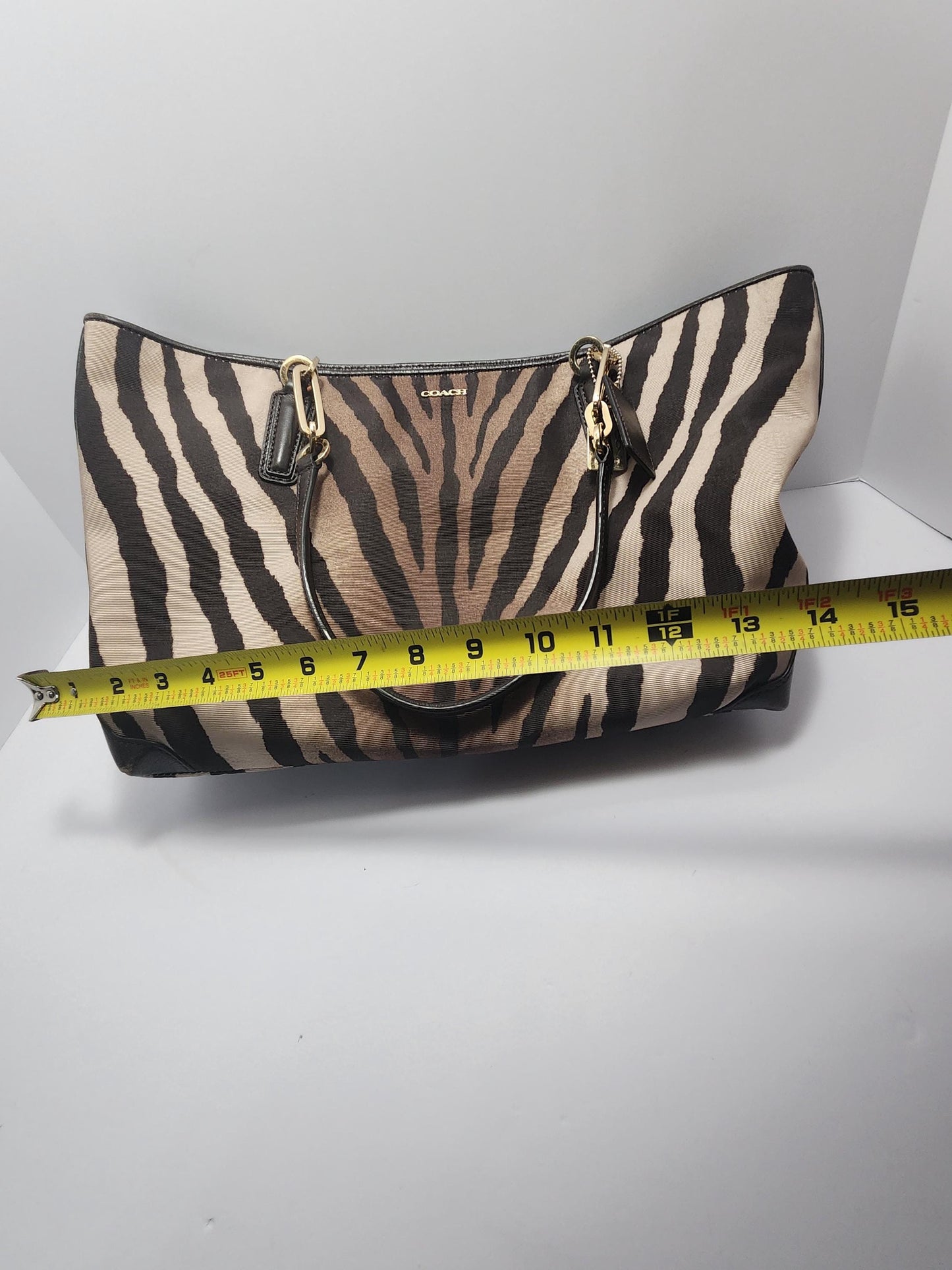Coach Zebra Print Hobo Bag - Madison East - Madison West - Coach - Coach Bag - Hobo Bag - Purse - Shoulder Bag - Gifts For Women