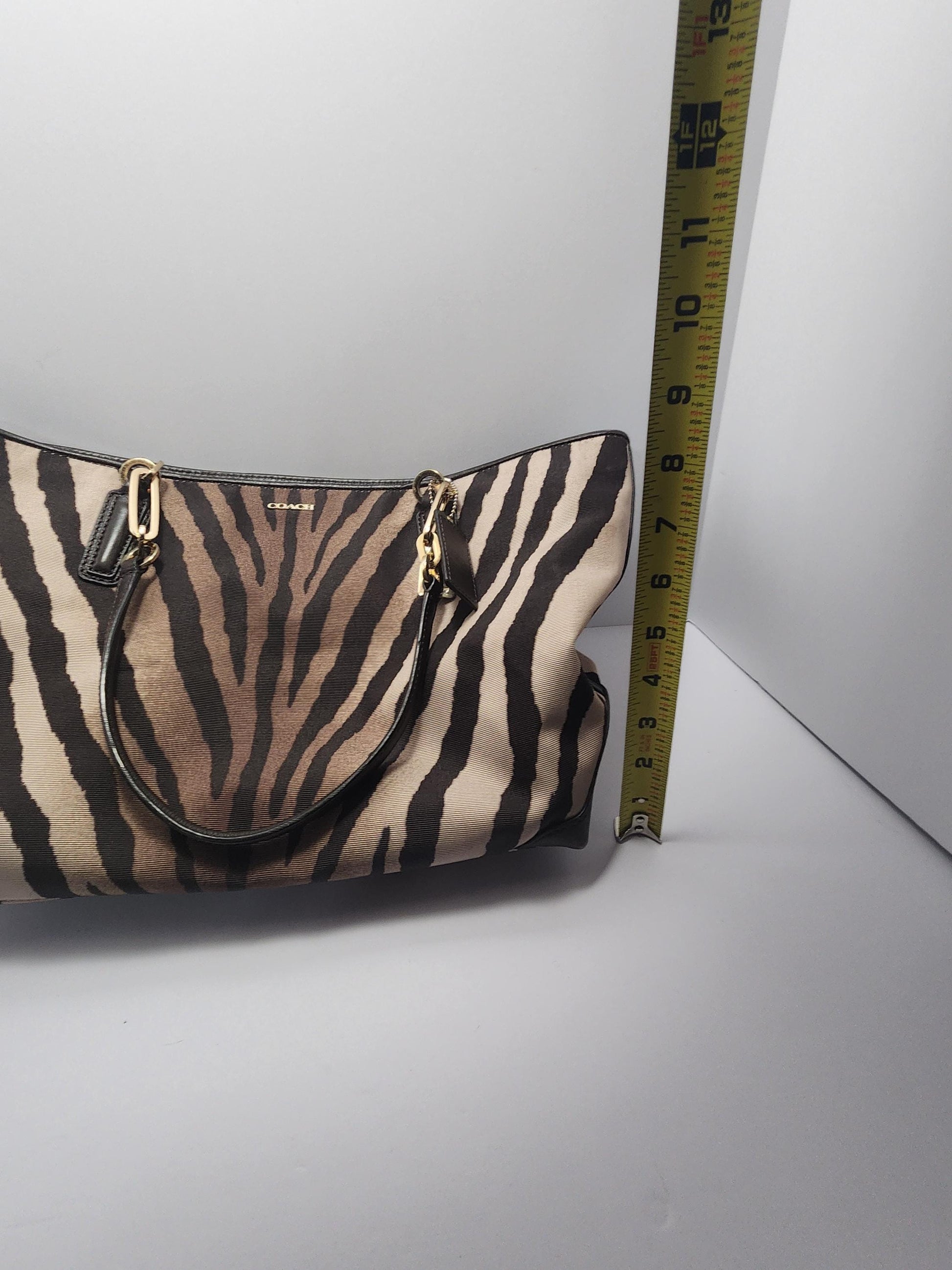Coach Zebra Print Hobo Bag - Madison East - Madison West - Coach - Coach Bag - Hobo Bag - Purse - Shoulder Bag - Gifts For Women