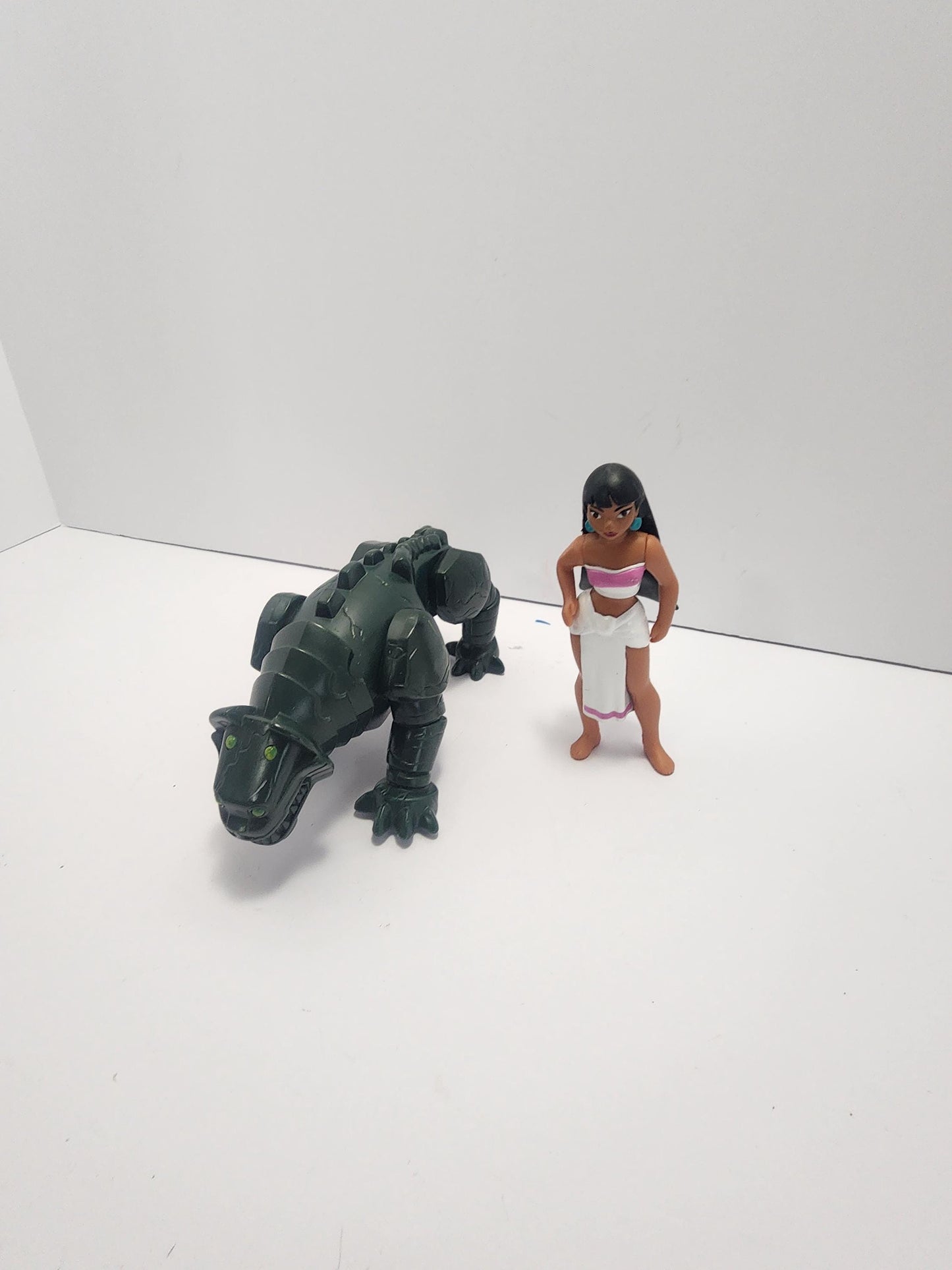 Disney The Road To El Dorado Figures LOT Of 2 - The Road To El Dorado - El Dorado - El Dorado Toys - Disney - Disney Toys - Fast Food Toys