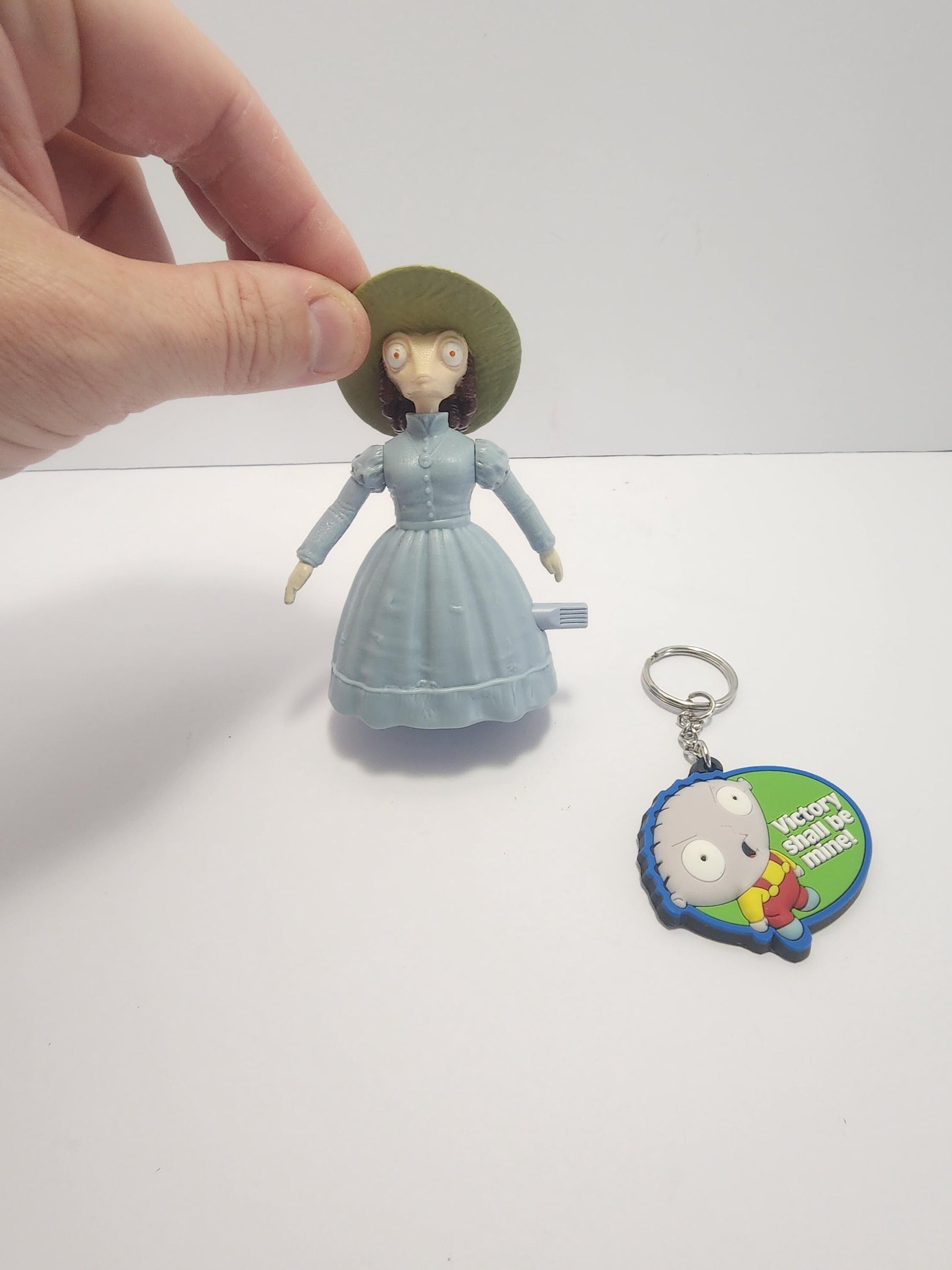 Family Guy Action Figure With Stewy Keychain - Family Guy - Family Guy Toys - Keychains - Family Guy Gift