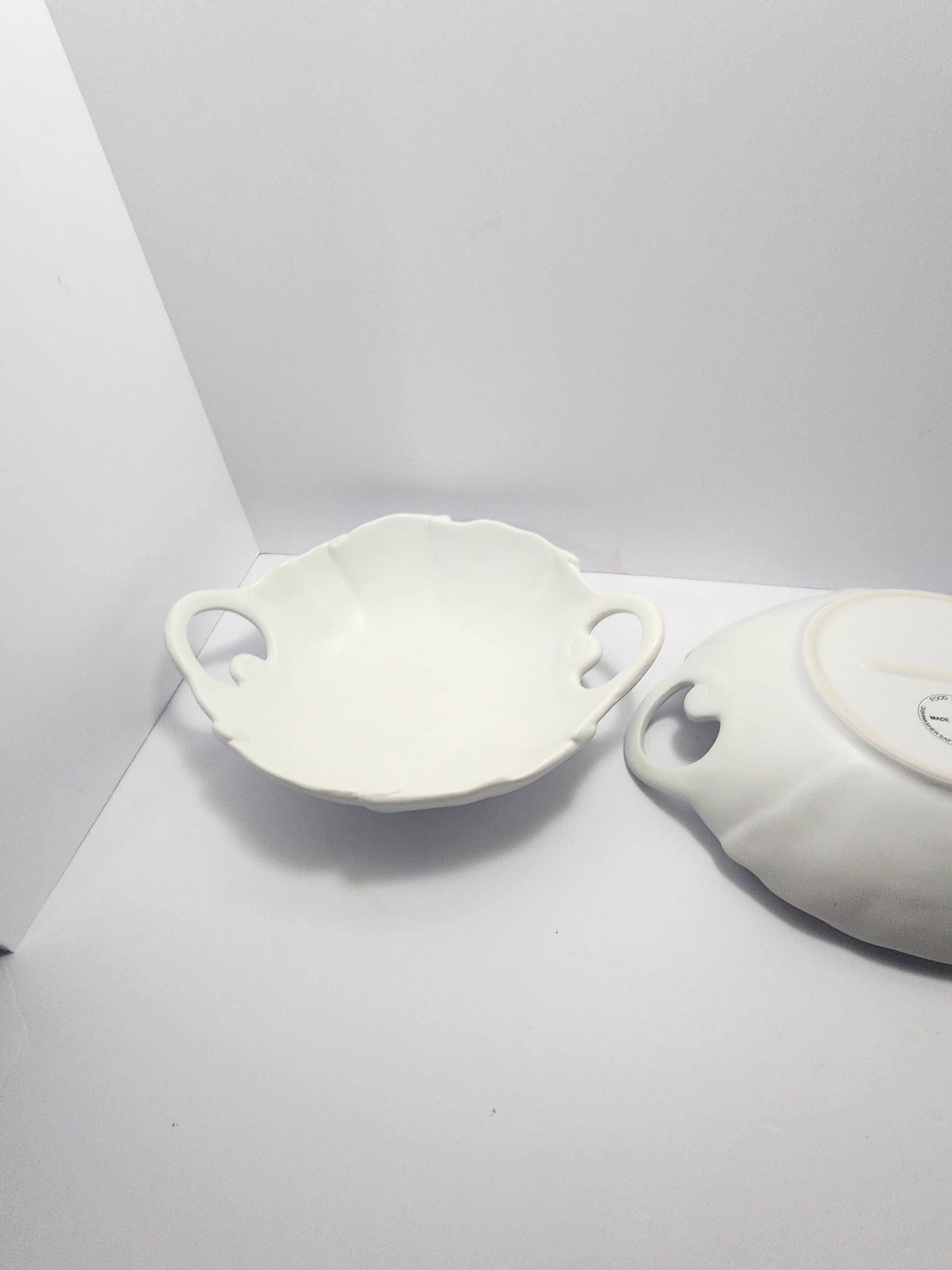 Vintage Ceramic Bowls With Handles - 1 Per Order - Ceramic Bowls - Cooking - Mixing Bowls - Bowl With Handles - Kitchenware - Dinnerware
