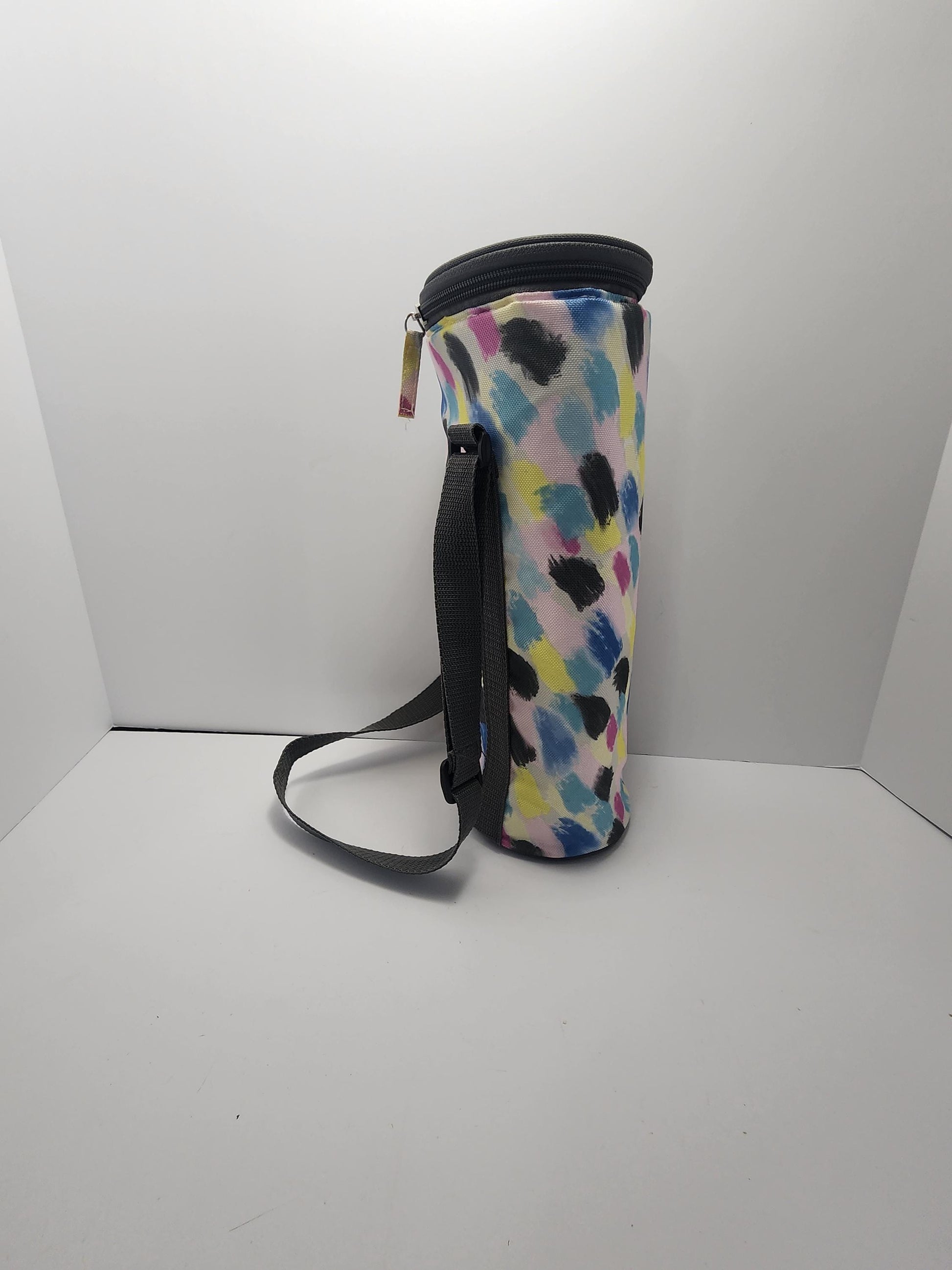 Tie Die Rainbox Colored Wine Cooler Insulated Bag - Bags - Wine - Wine Gift - Wine Cooler - Lunchbag - Tie Die - Rainbow