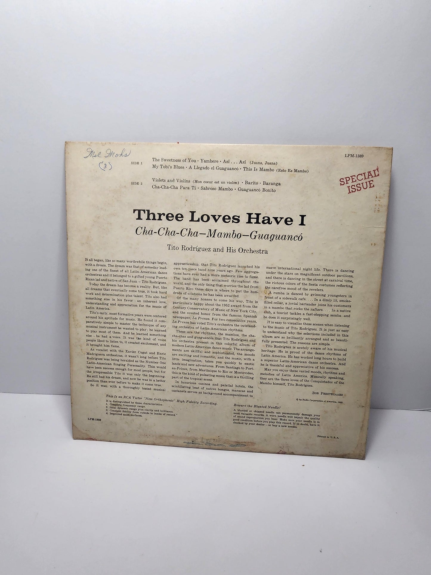 Cha Cha Cha Ed Gilmore Learning Square Vintage LP Vinyl Record - Dancing - Cha Cha Cha - Ed Gilmore - Learning - Learning Square - Music