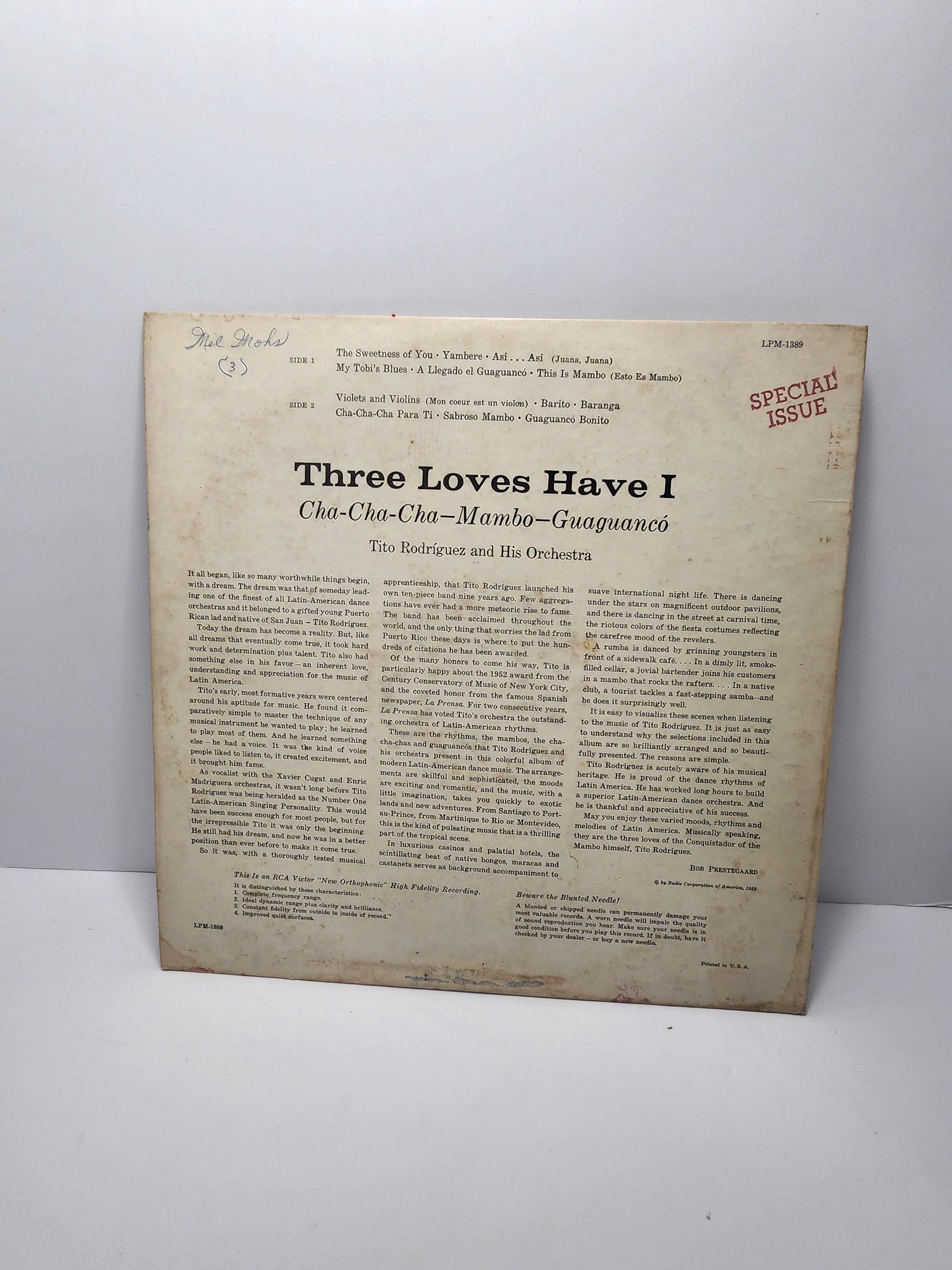 Cha Cha Cha Ed Gilmore Learning Square Vintage LP Vinyl Record - Dancing - Cha Cha Cha - Ed Gilmore - Learning - Learning Square - Music