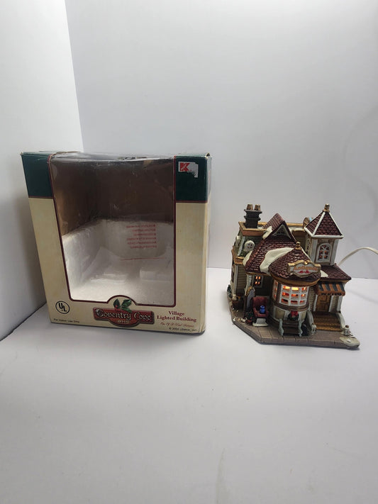 1990s Coventry Cove Antiques Village Lighted House - Coventry Cove - Lighted Houses - Christmas Village - Christmas - Light Houses - Decor