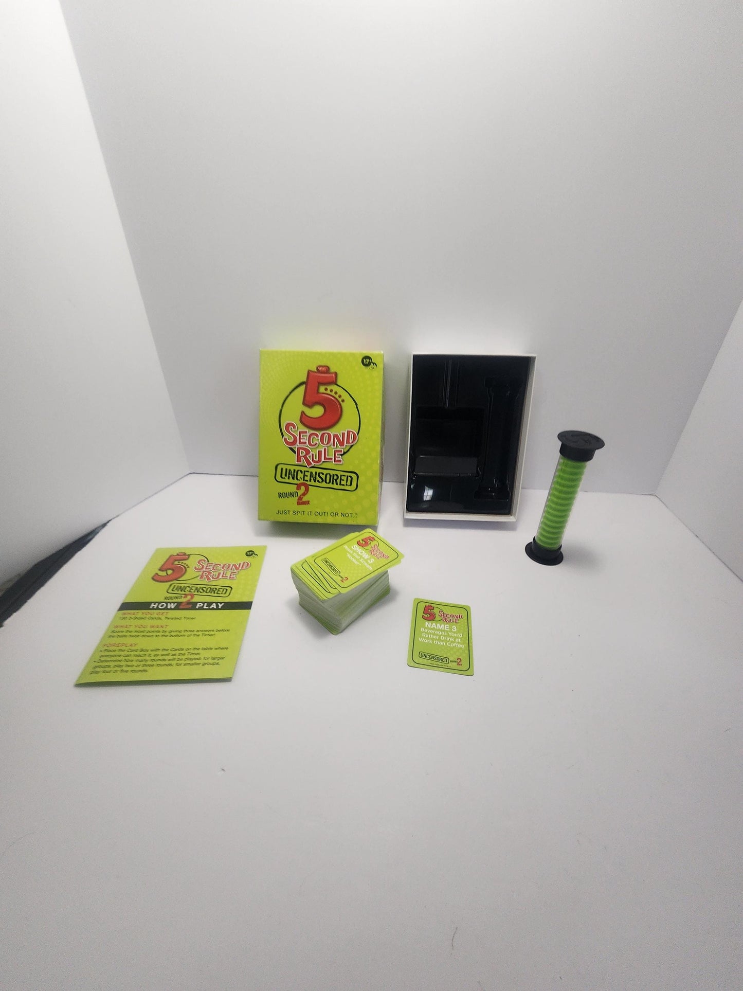 Playmonster 5 Second Rule Uncensored Round 2 - Playmonster - Play Monster Games - Party Games - Game Night - 5 Second Rule - Adult Games