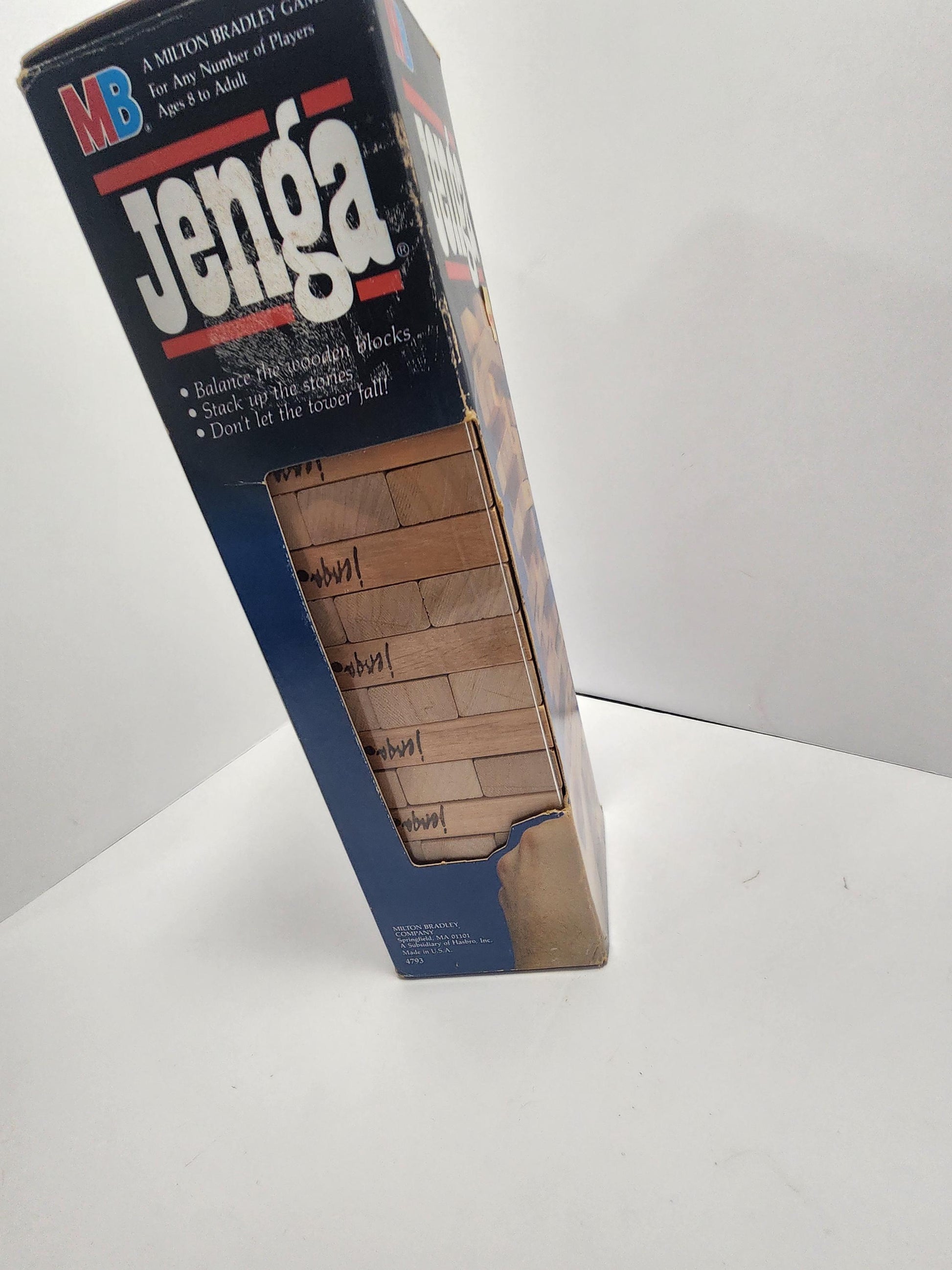 Jenga 1986 Orginal Game By Milton Bradley - Jenga - Games - Family Games - Party Games - Family Game Night - Milton Bradley - 1980s