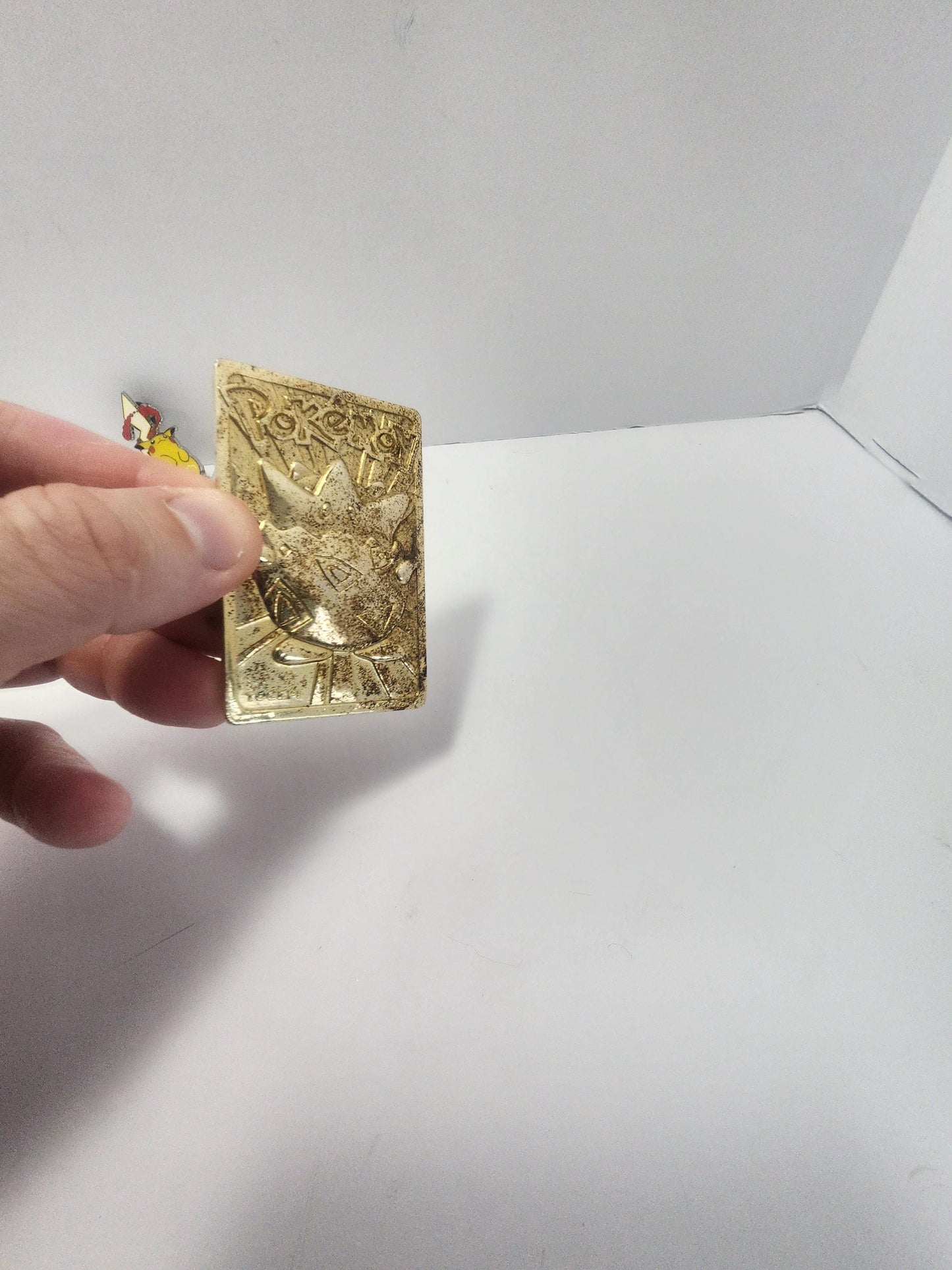 Pokemon Togepi 24k Gold Card OR Pikachu Gigantimax Collectable Pin - Collectable Pins - Pikachu - Togepi - 24k Gold - Pokemon Cards - Toys