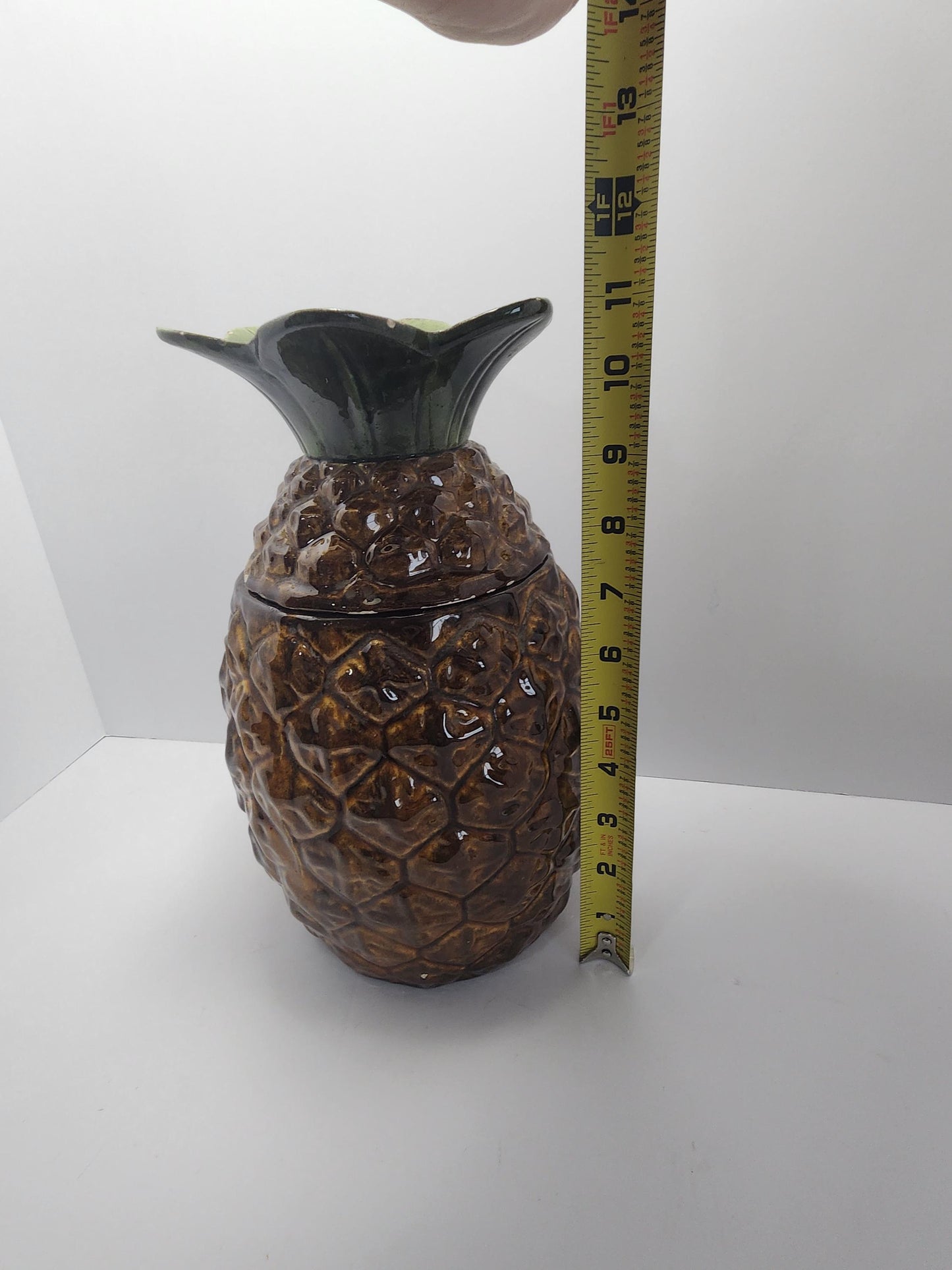 Ceramic Pinneapple Vintage Cookie Jar - Pinneapple - Pinneapple Decor - Fruit - Cookies - Cookie Jar - Kitchen - Kitchen -Decor - Baking