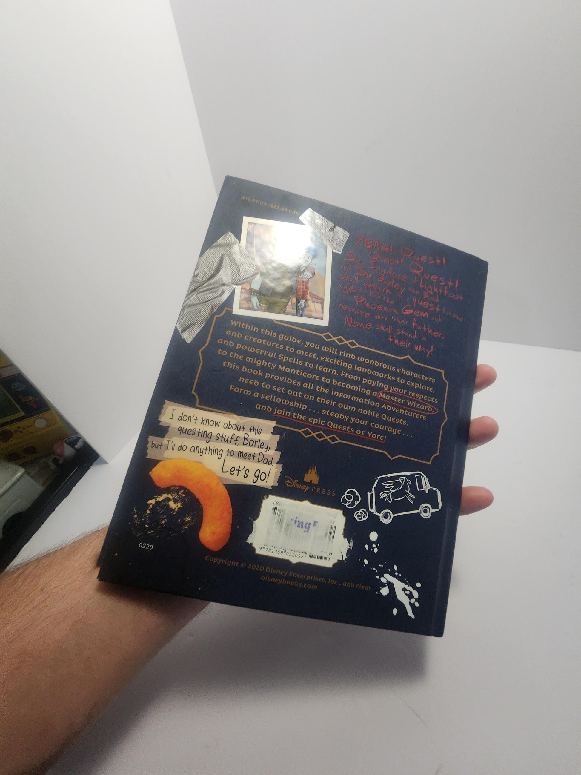 Disney Pixar Onward Quests Of Lore Book - Books - Lore - Wizards - Onward - Onward Toys - Disney - Pixar - Children's Books