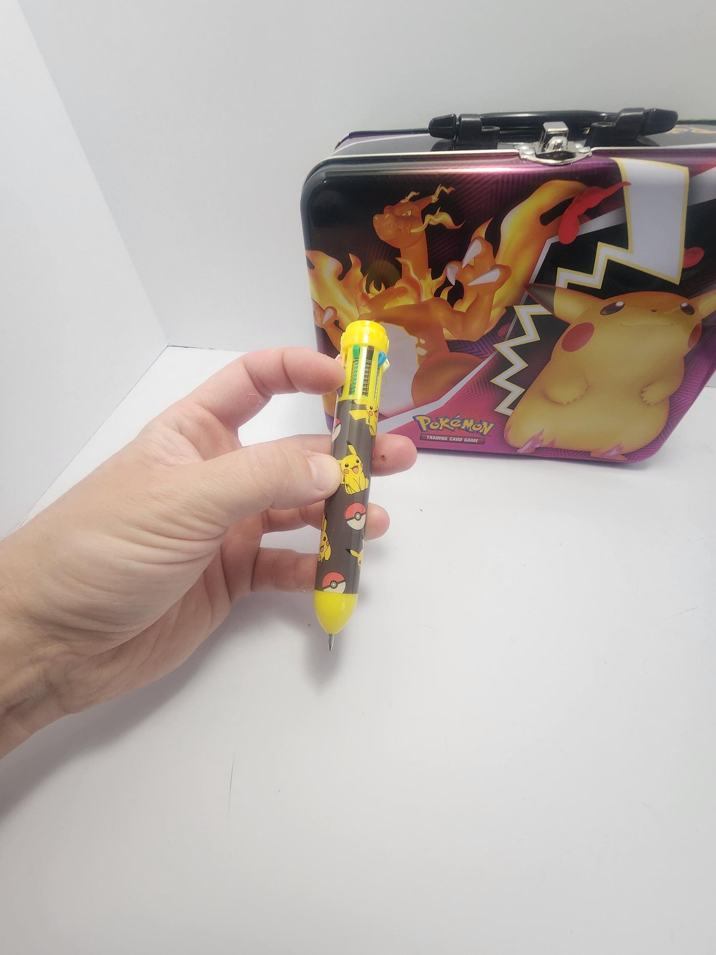 Pokemon Mixed LOT Of 3 - Lunchbox - Lunch Box - Tins - Pokemon - Pokemon Gifts - Pez - Pens - TCG - Pokemon Cards