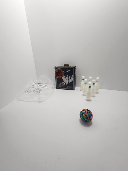 Minature Desktop Bowling - Bowling - Desktop - Desk Games - Minature Games - Bowling Gift - Work - Office - Office Supplies