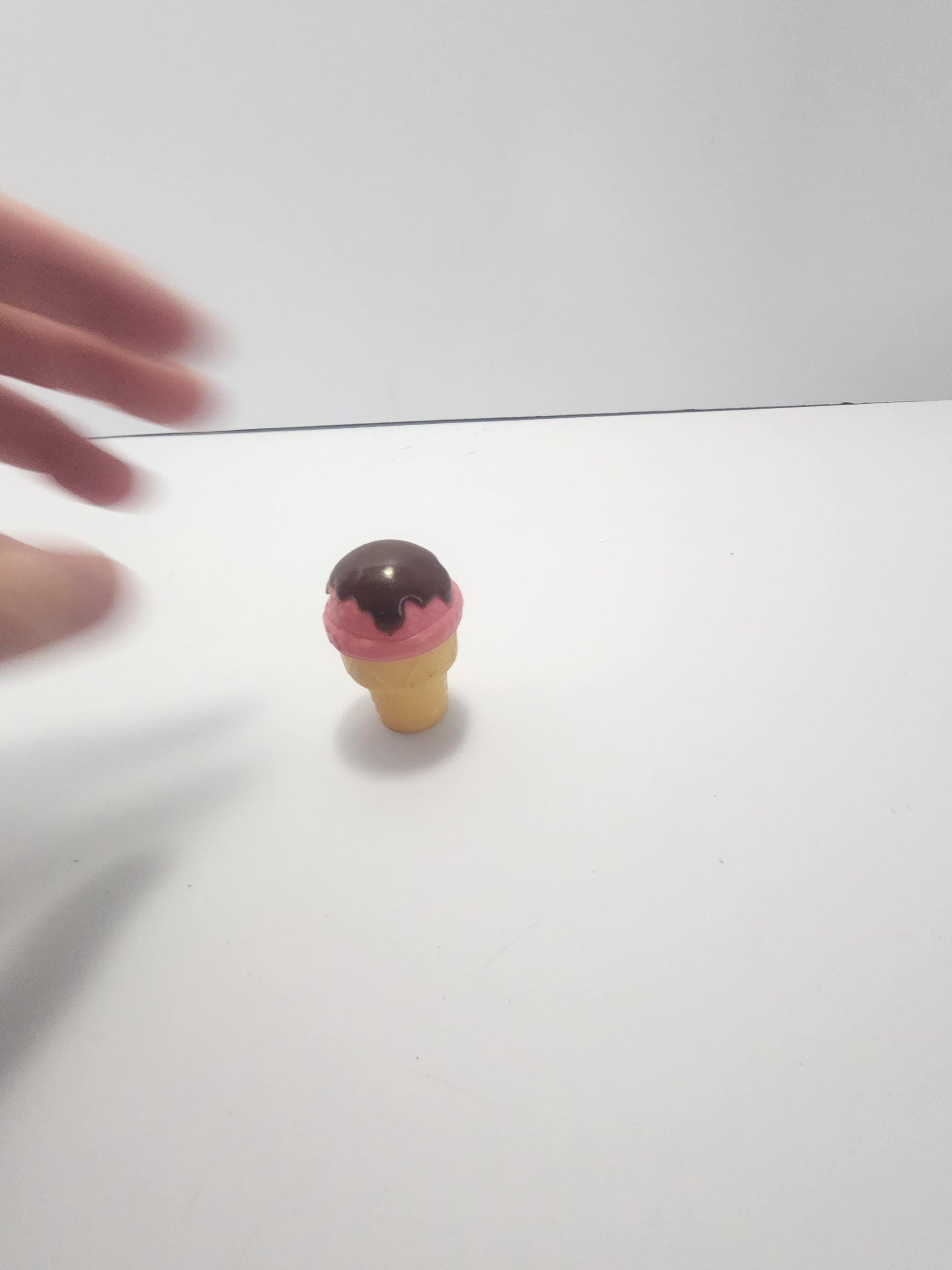 Pretend Small Ice Cream Cone Toy - Pretend Play - Snacks - Ice Cream - Ice Cream Cones - Cake Topper