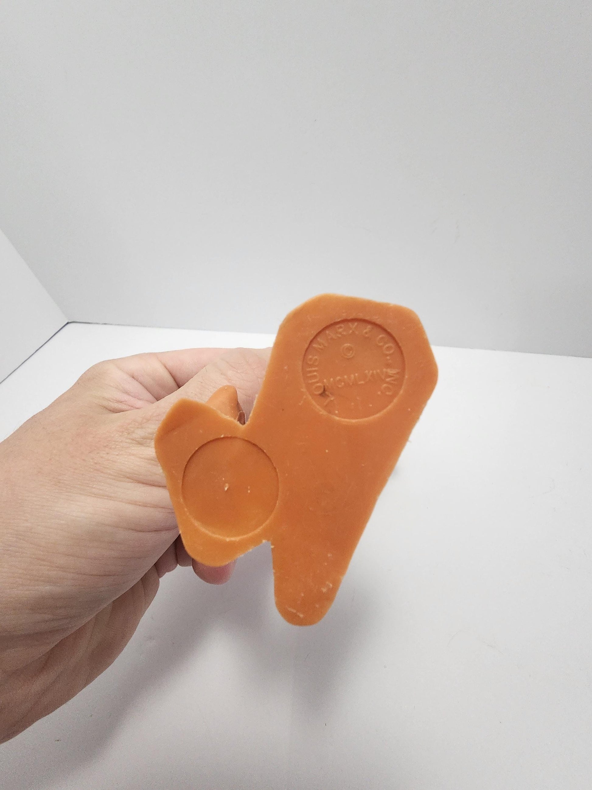 1964 Louis Marx 6.5" Caveman Baseball Figure - Prehistoric - Cavemen - Dinosaurs - MLb - Baseball - Baseball Toys - Cavemen Figures