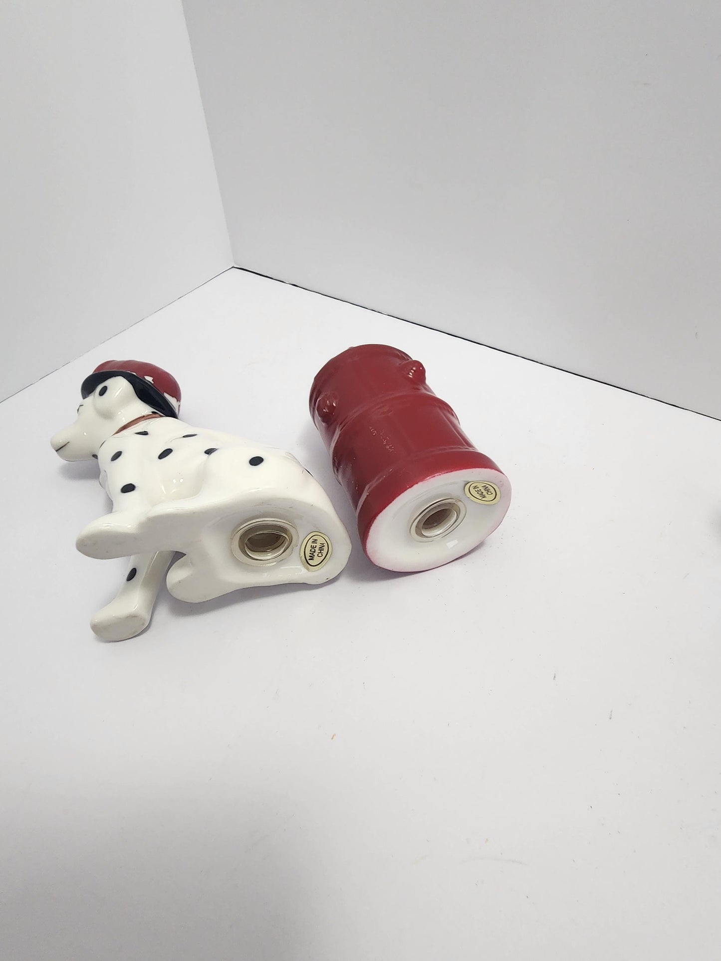 Dalmatians And Fire Hydrant Salt & pepper Shaker Sets - Dalmatians - Fire Hydrant - Fire Fighters - Salt and Pepper - Shakers