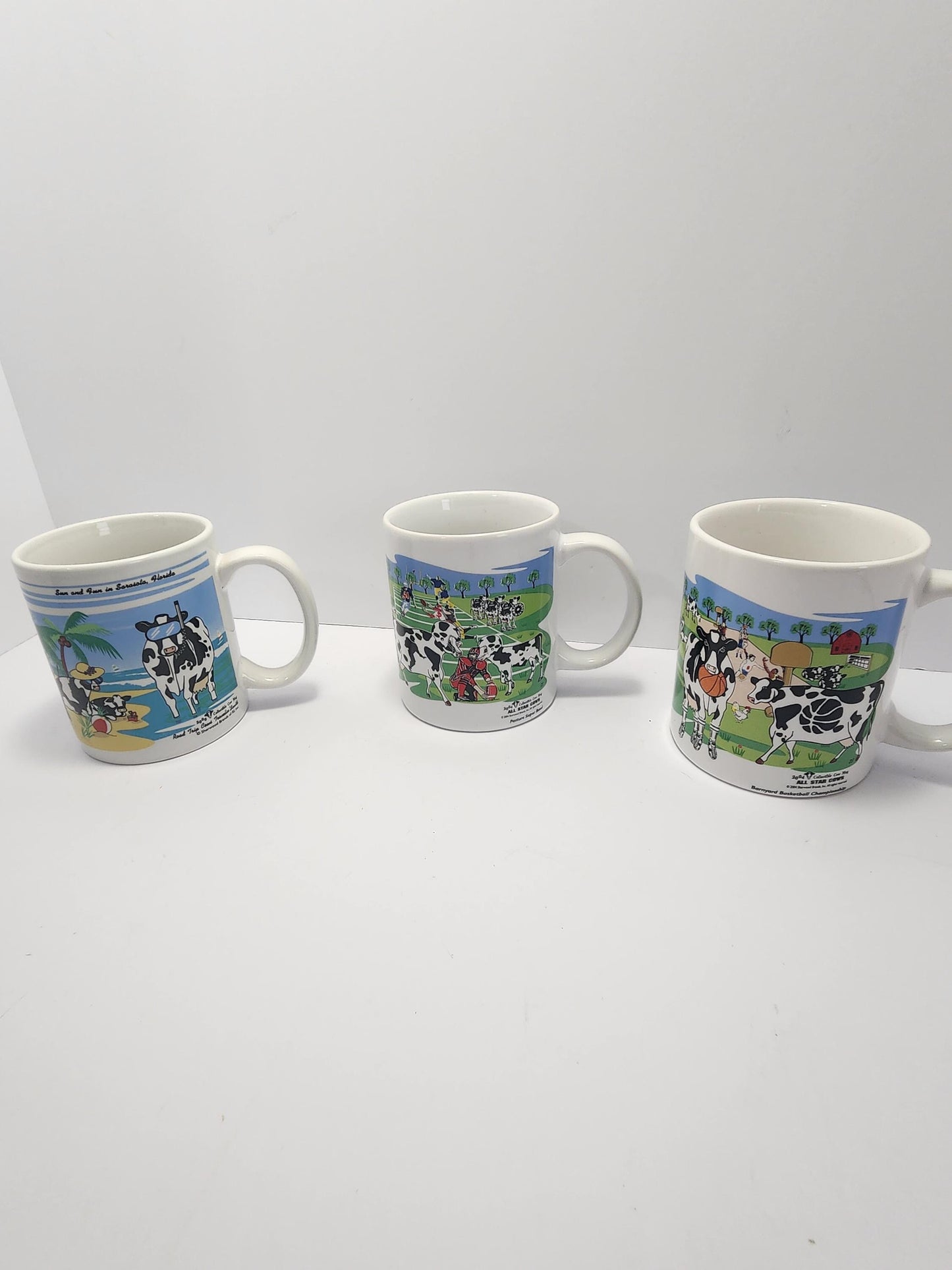 Collectable Cows Mugs Sports Edition Coffee Mugs - Mugs - Coffee - Coffee Mugs - Cows - Cow Decor - Cow Gift - Farmers