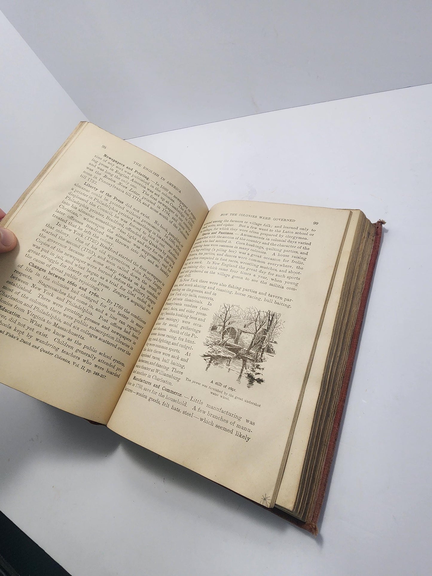 Antique 1970 A Brief History Of The United States - United States - History - History Books - Books - Antiques - 1900s - Antique Books