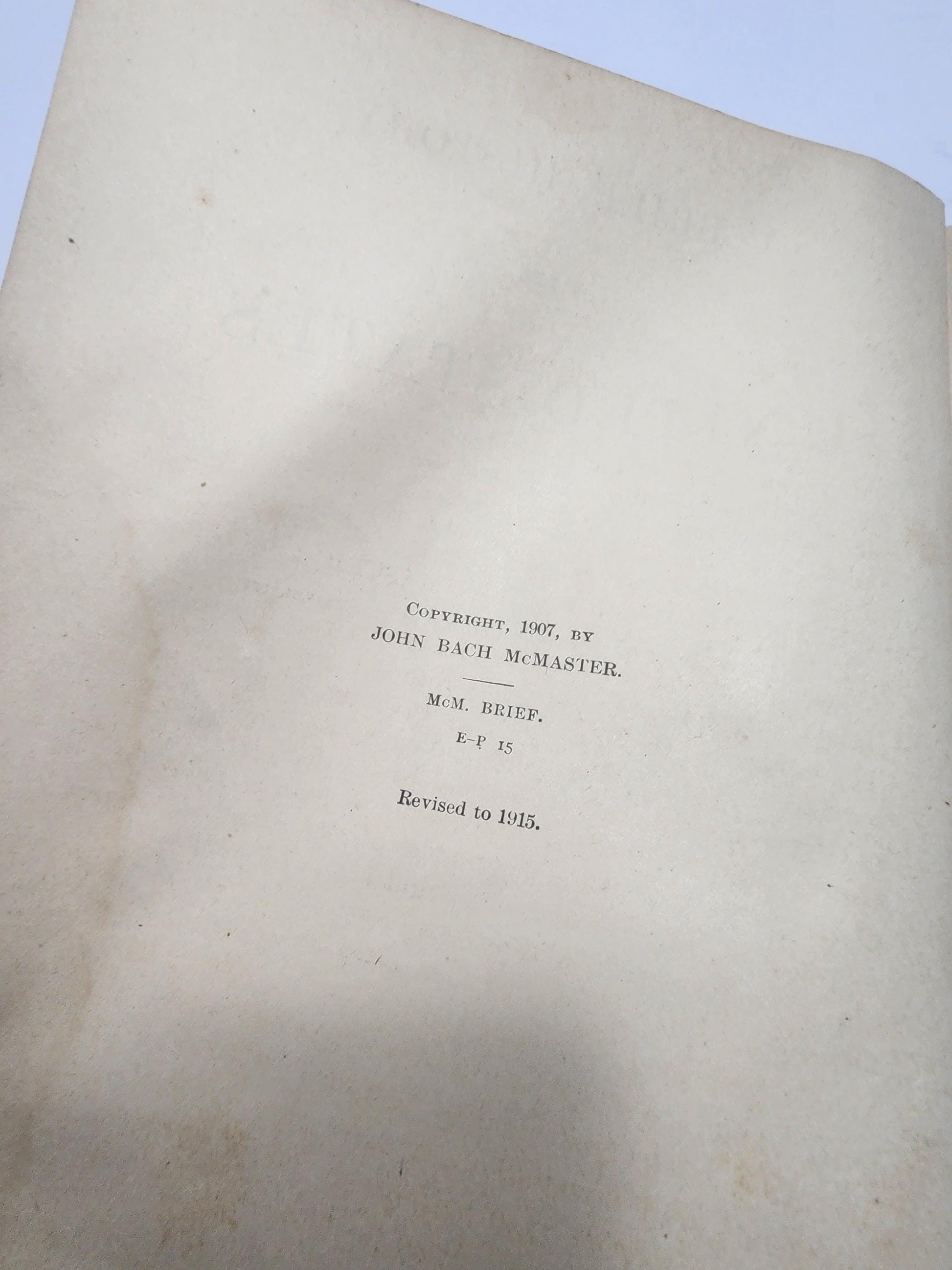 Antique 1970 A Brief History Of The United States - United States - History - History Books - Books - Antiques - 1900s - Antique Books