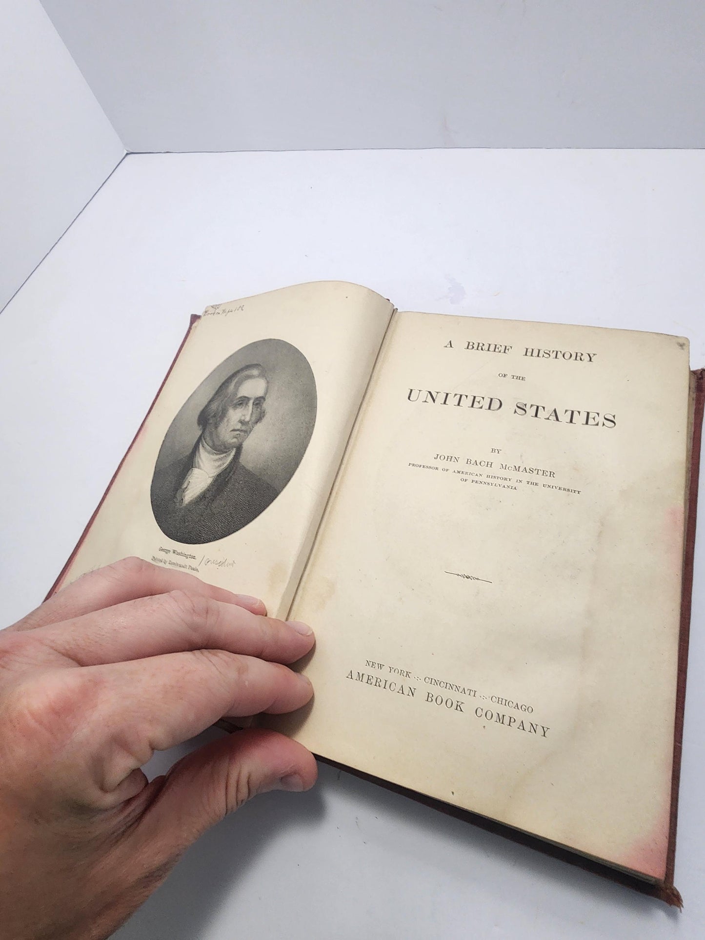 Antique 1970 A Brief History Of The United States - United States - History - History Books - Books - Antiques - 1900s - Antique Books