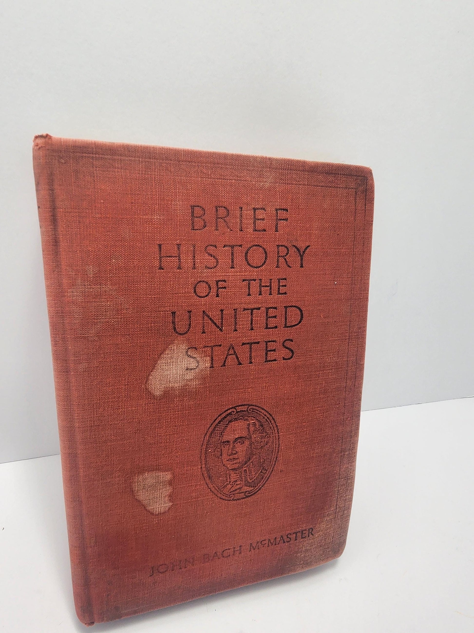 Antique 1970 A Brief History Of The United States - United States - History - History Books - Books - Antiques - 1900s - Antique Books