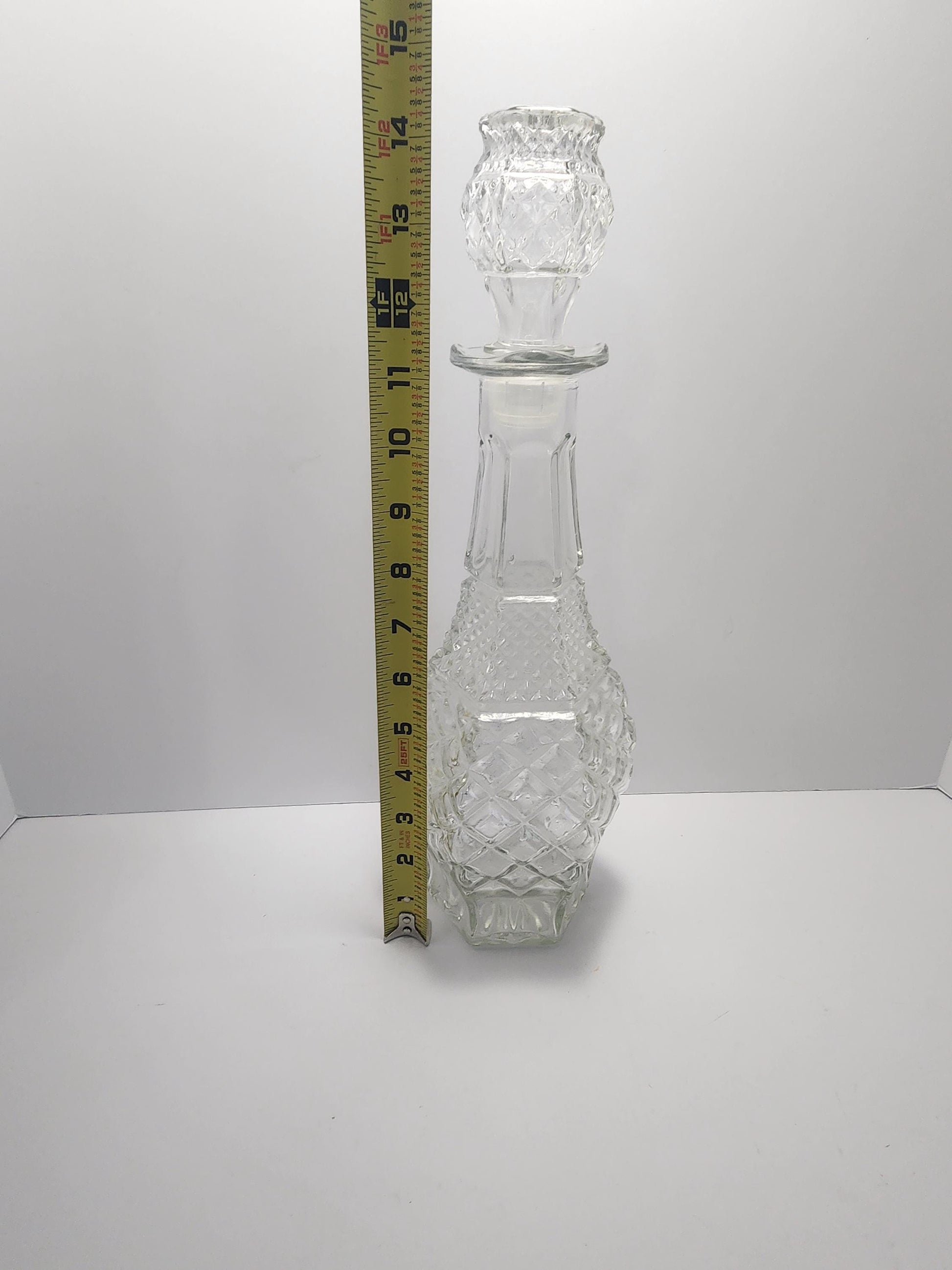 Antique Glass Decanter - Decanter - Glass - Glass Decanter - Vintage Glass - Vintage Decanter - Wine