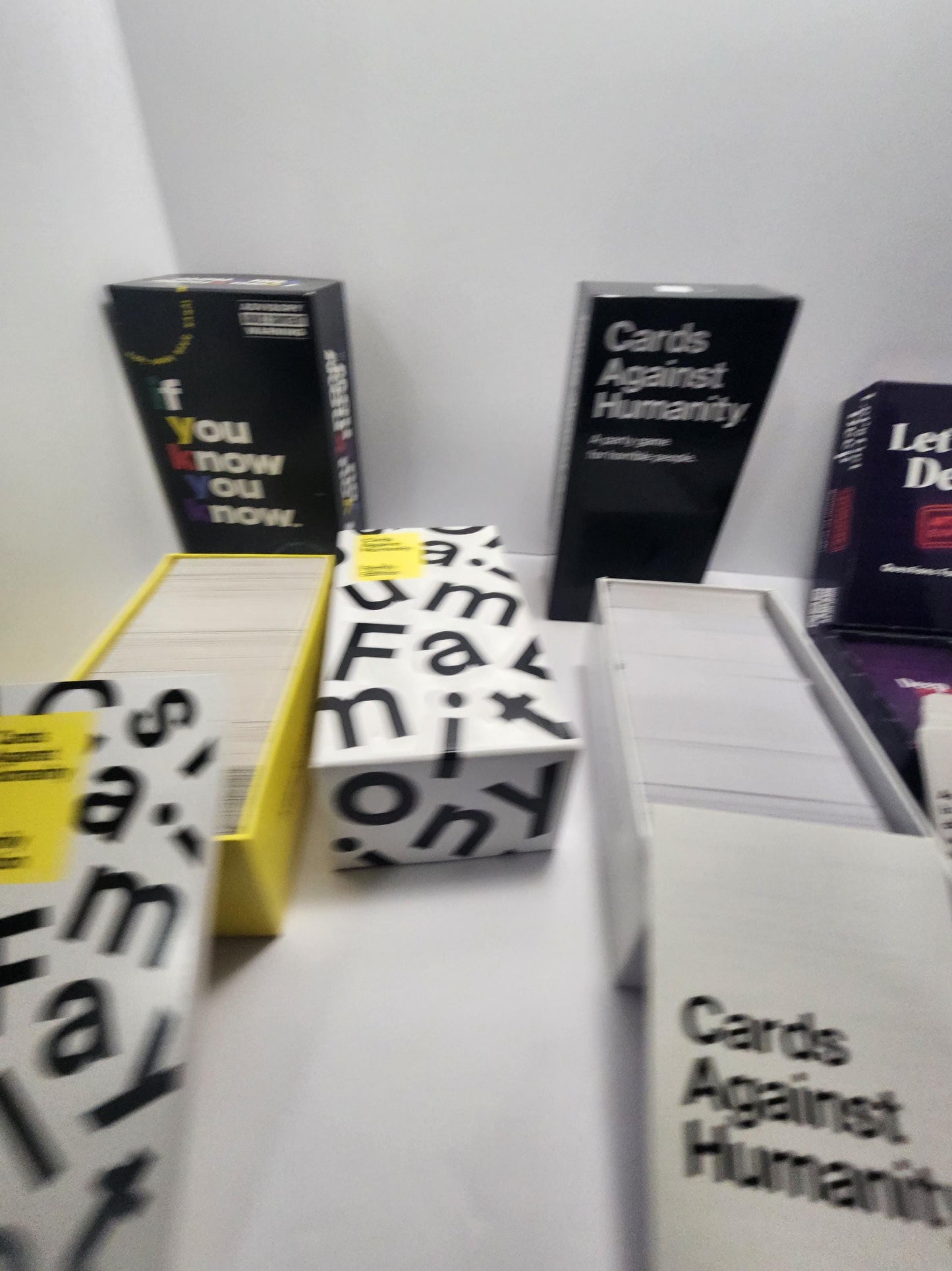 Cards Againest Humanity & Similar Card Games - After Dark Games - Family Edition - Games - Game Night - Family Game Night - Card Games