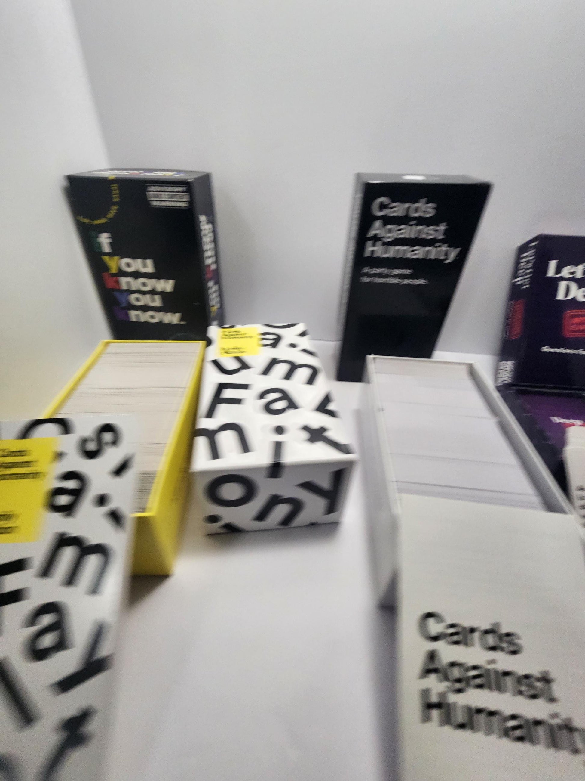 Cards Againest Humanity & Similar Card Games - After Dark Games - Family Edition - Games - Game Night - Family Game Night - Card Games