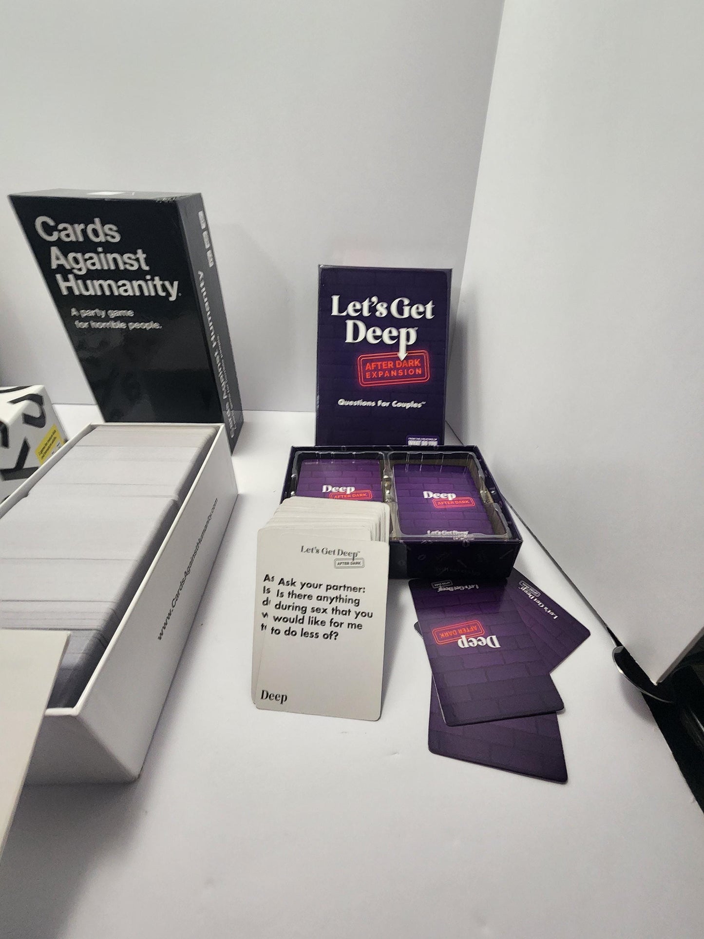 Cards Againest Humanity & Similar Card Games - After Dark Games - Family Edition - Games - Game Night - Family Game Night - Card Games