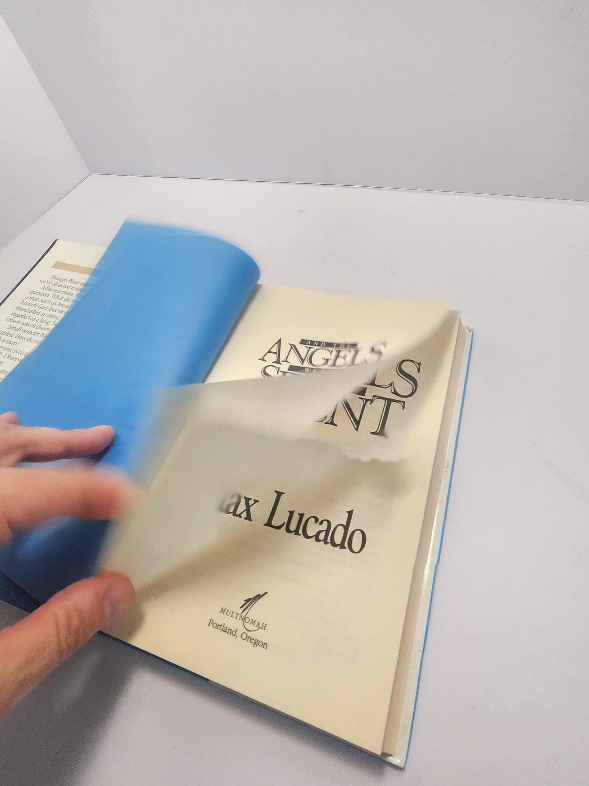 1992 And The Angels Were Silent By Max Lucado - 1990s - Vintage Books - And The Angels Were Silent - Max Lucado - Max Lucado Books