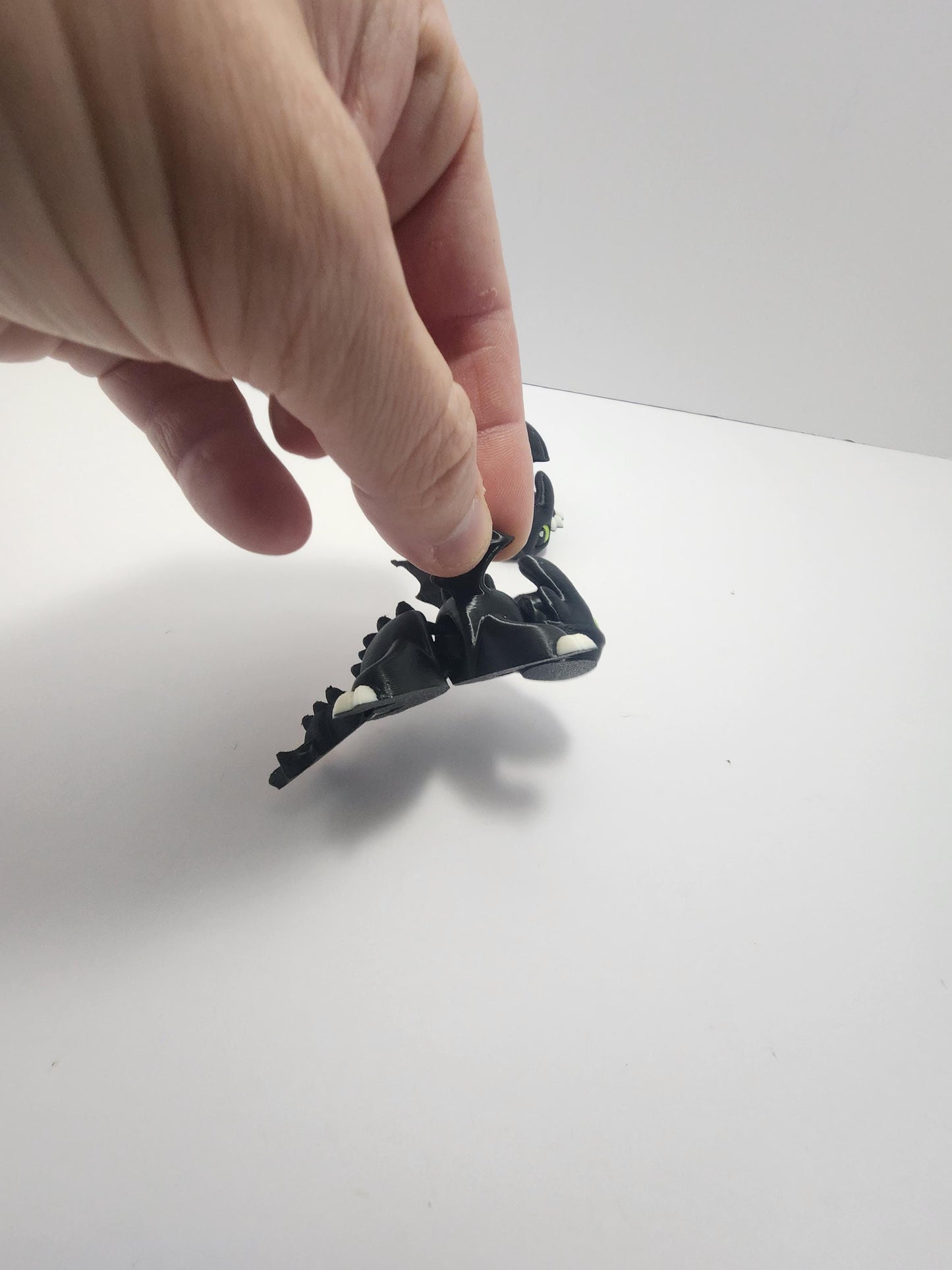 How To Train Your Dragon Homemade Toothless Moveable 3D Printed Figure - Dragons - Toothless - How To Train Your Dragon - Dragon Figures