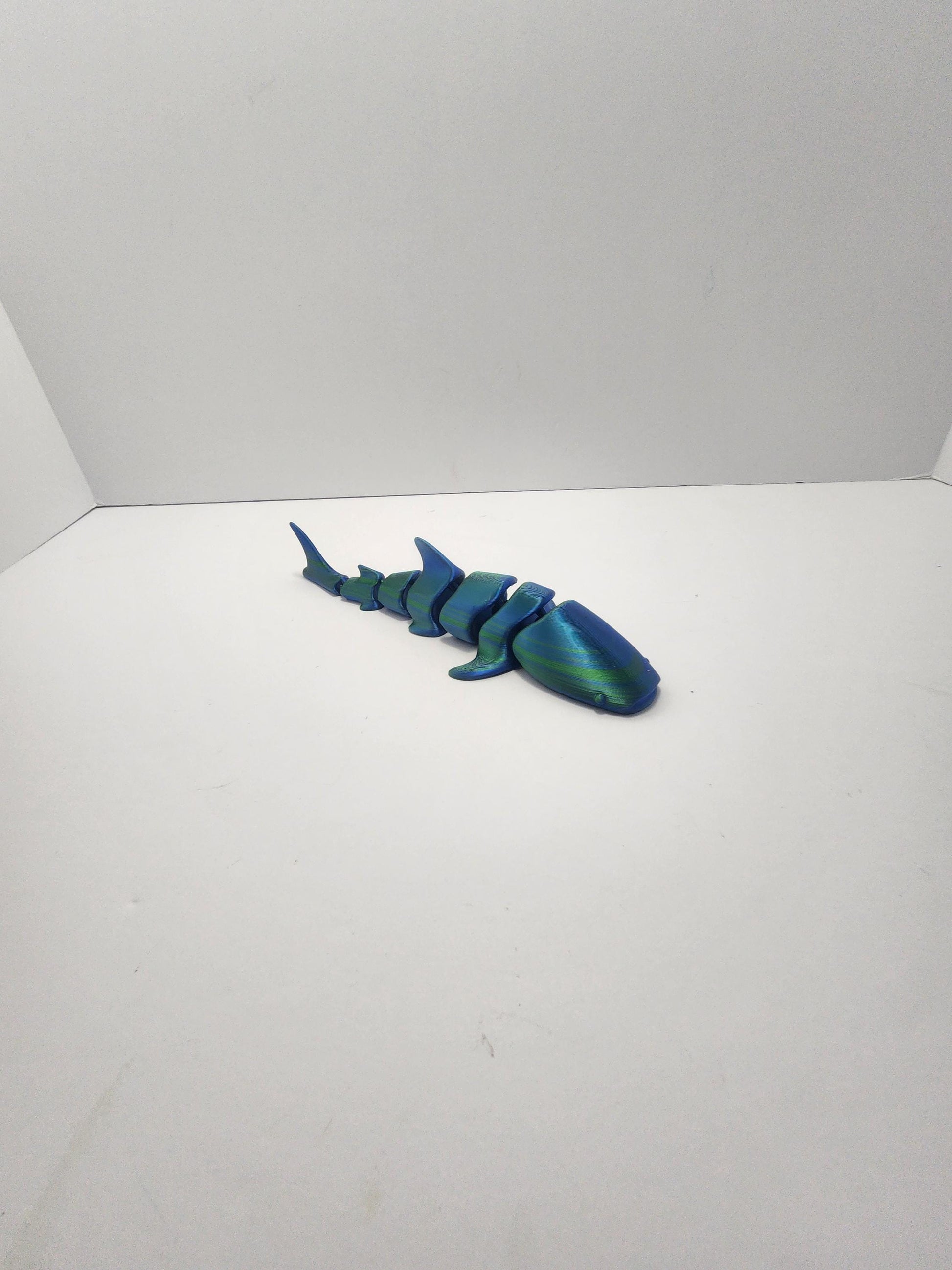 Shark Articulated 3D Print Figure - Sharks - Shark Toys - Shark Decor - Shark Figurines - Articulated - Sea - Sea Animals - Marine Life