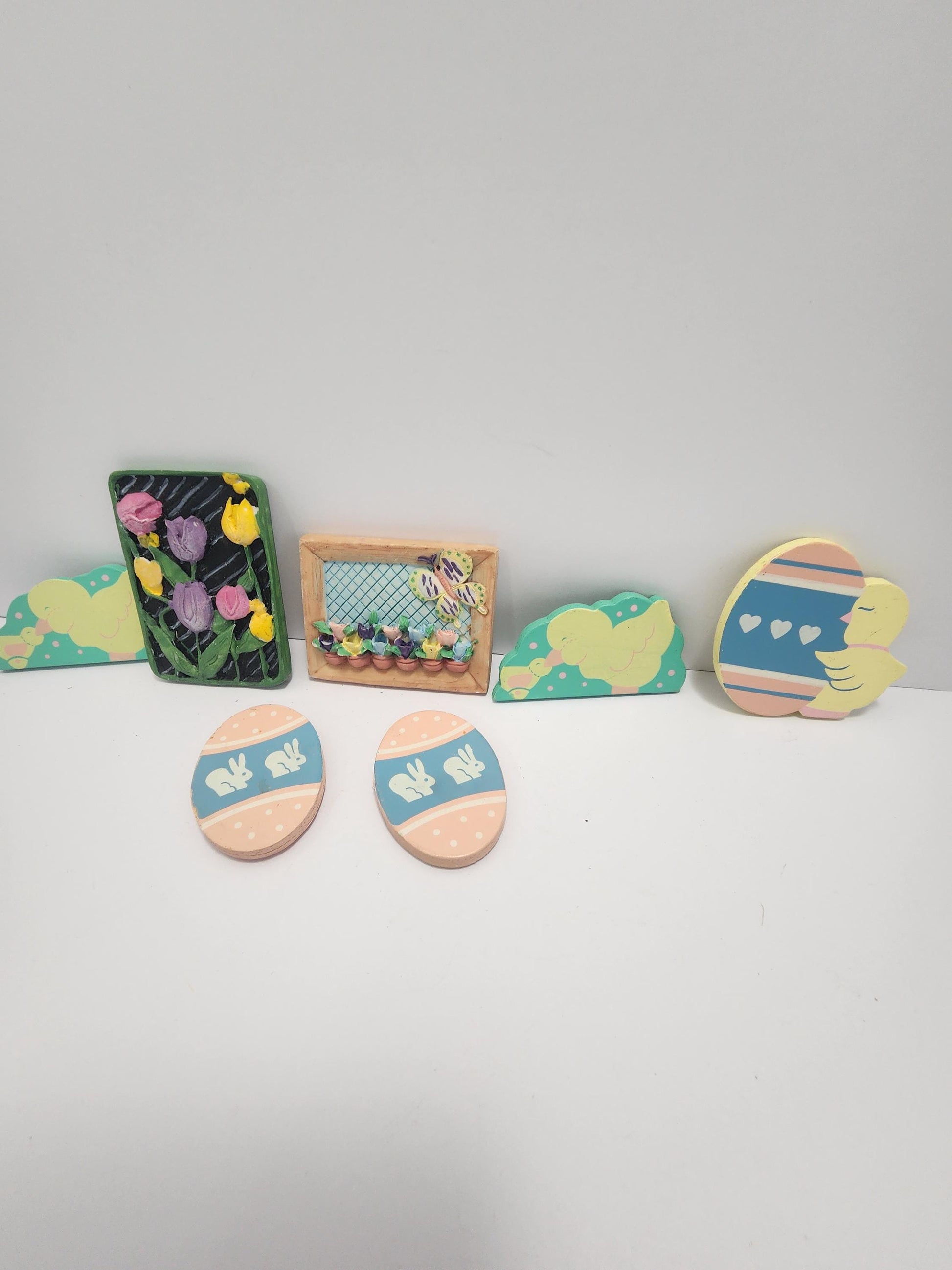 Easter Refrigerator Magnets LOT - Magnets - Easter - Easter Gifts - Easter Magnets - Refrigerator Decor - Refrigerator Magnets