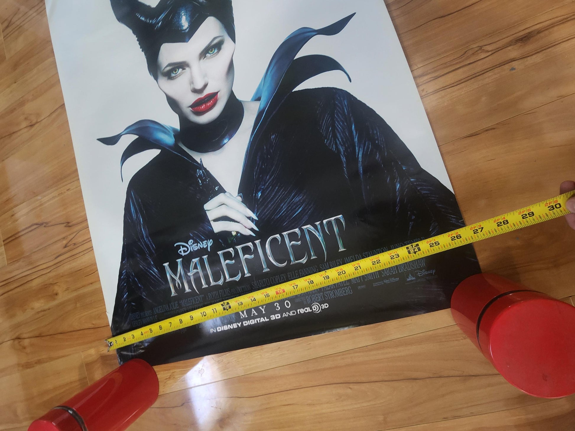 Disney Offical Angelina Jolie Maleficent Movie Poster - Posters - Disney - Disney Decor - Maleficent - Angelina Jolie - Movie Posters