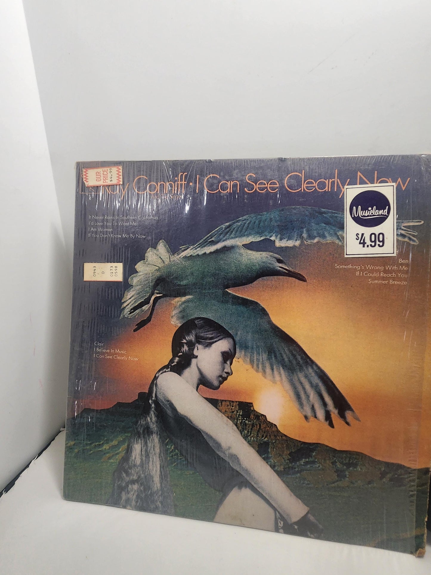 1973 Orginal I Can See Clearly Now By Ray Conniff - I Can See Clearly Now - Ray Conniff - Records - Vinyl - Vinyl Lp Records - Popular Music