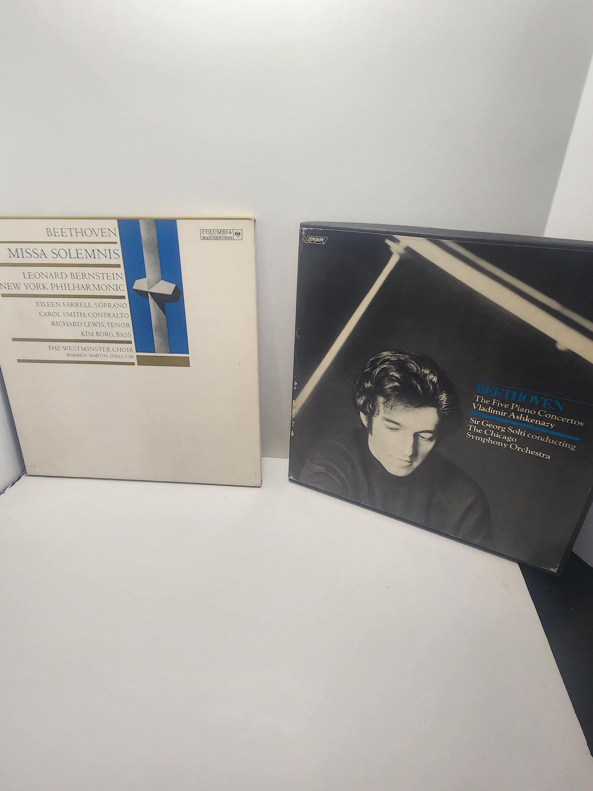 1970s 1980s Beethoven LOT Of 3 Vintage Vinyl LP Records Sets - Beethoven - Beethoven Records - LPS - Lp Records - Vinyl - Vinyl Records