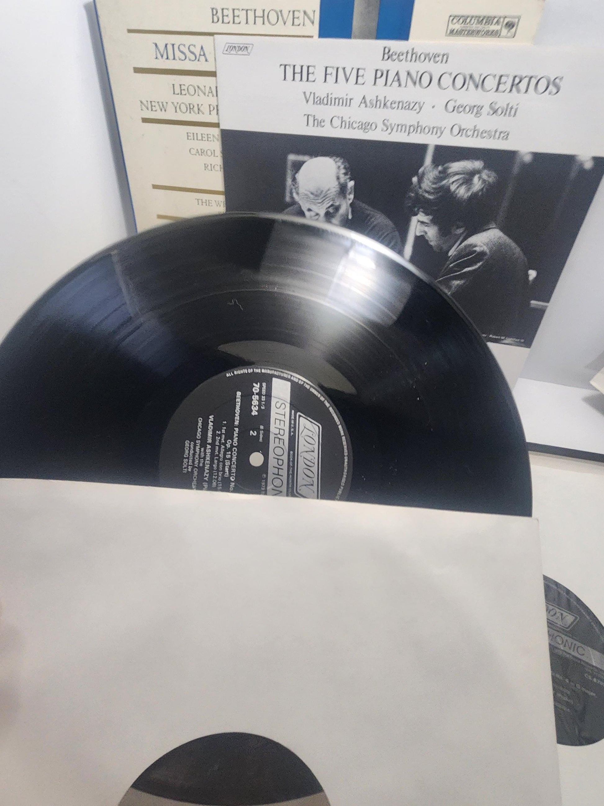 1970s 1980s Beethoven LOT Of 3 Vintage Vinyl LP Records Sets - Beethoven - Beethoven Records - LPS - Lp Records - Vinyl - Vinyl Records