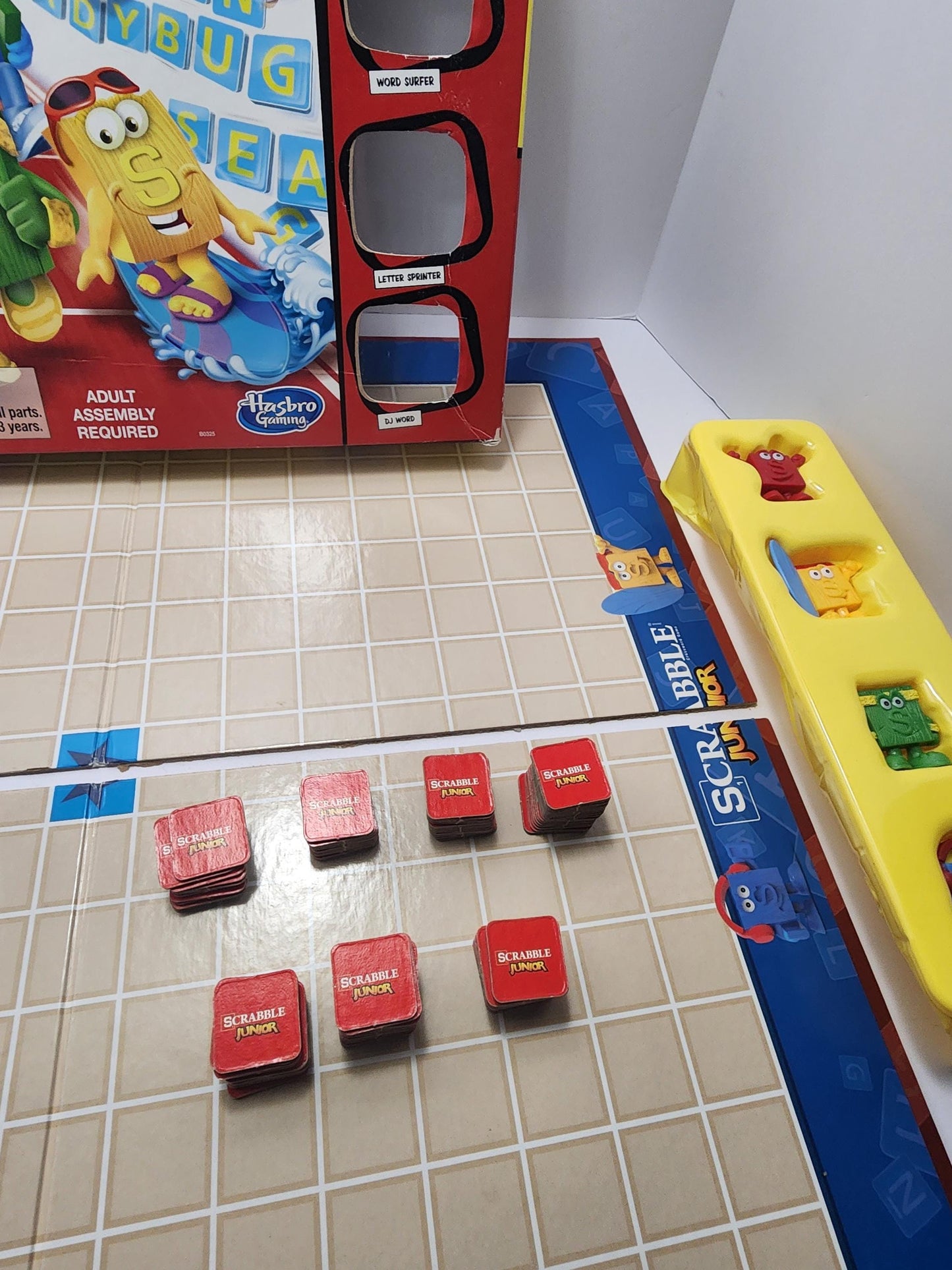 Scrabble Junior By Hasbro Board Game - Hasbro - Hasbro Games - Board Games - Kids Games - Family Games - Family Game Night - Scrabble