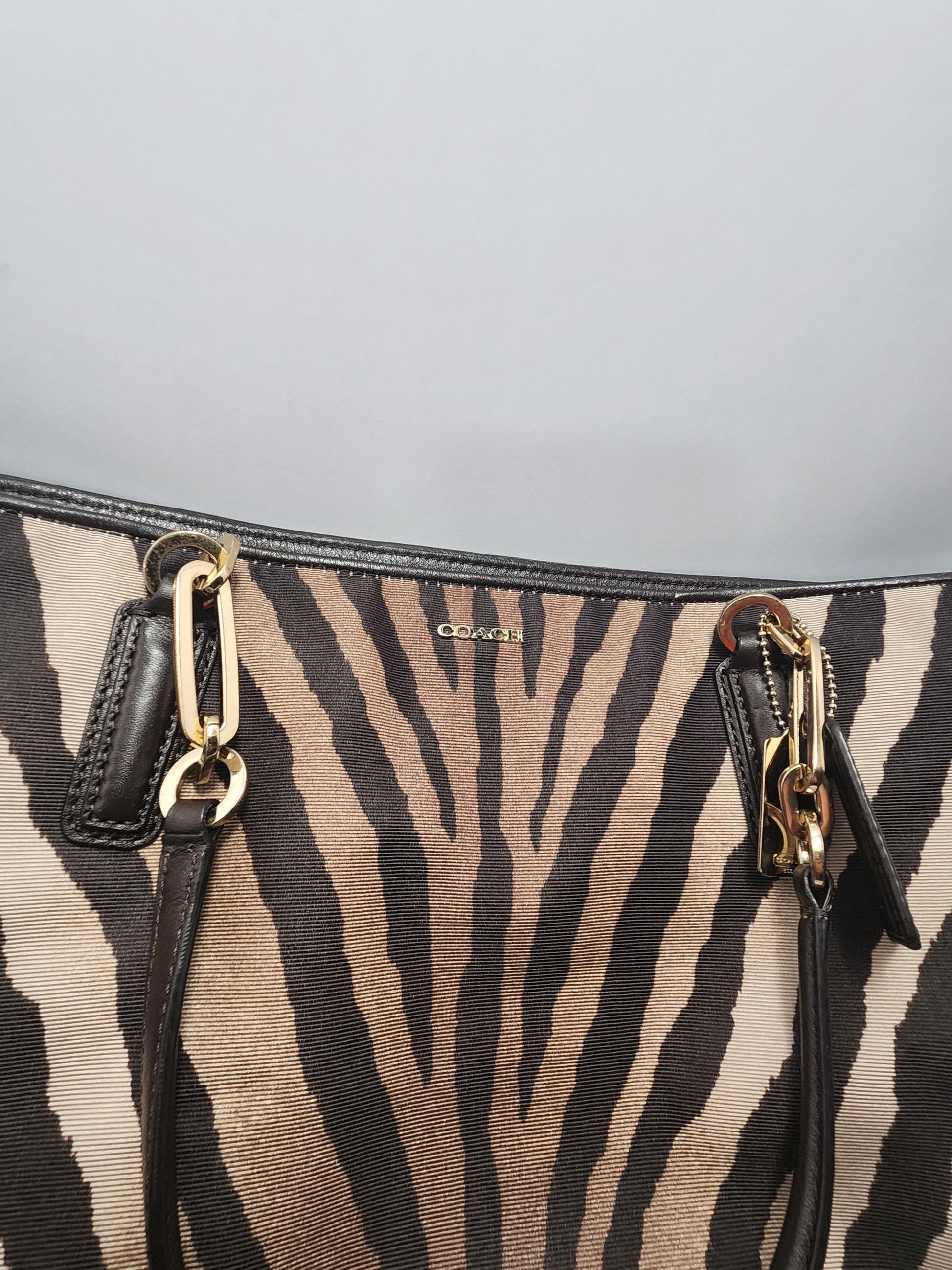 Coach Zebra Print Hobo Bag - Madison East - Madison West - Coach - Coach Bag - Hobo Bag - Purse - Shoulder Bag - Gifts For Women